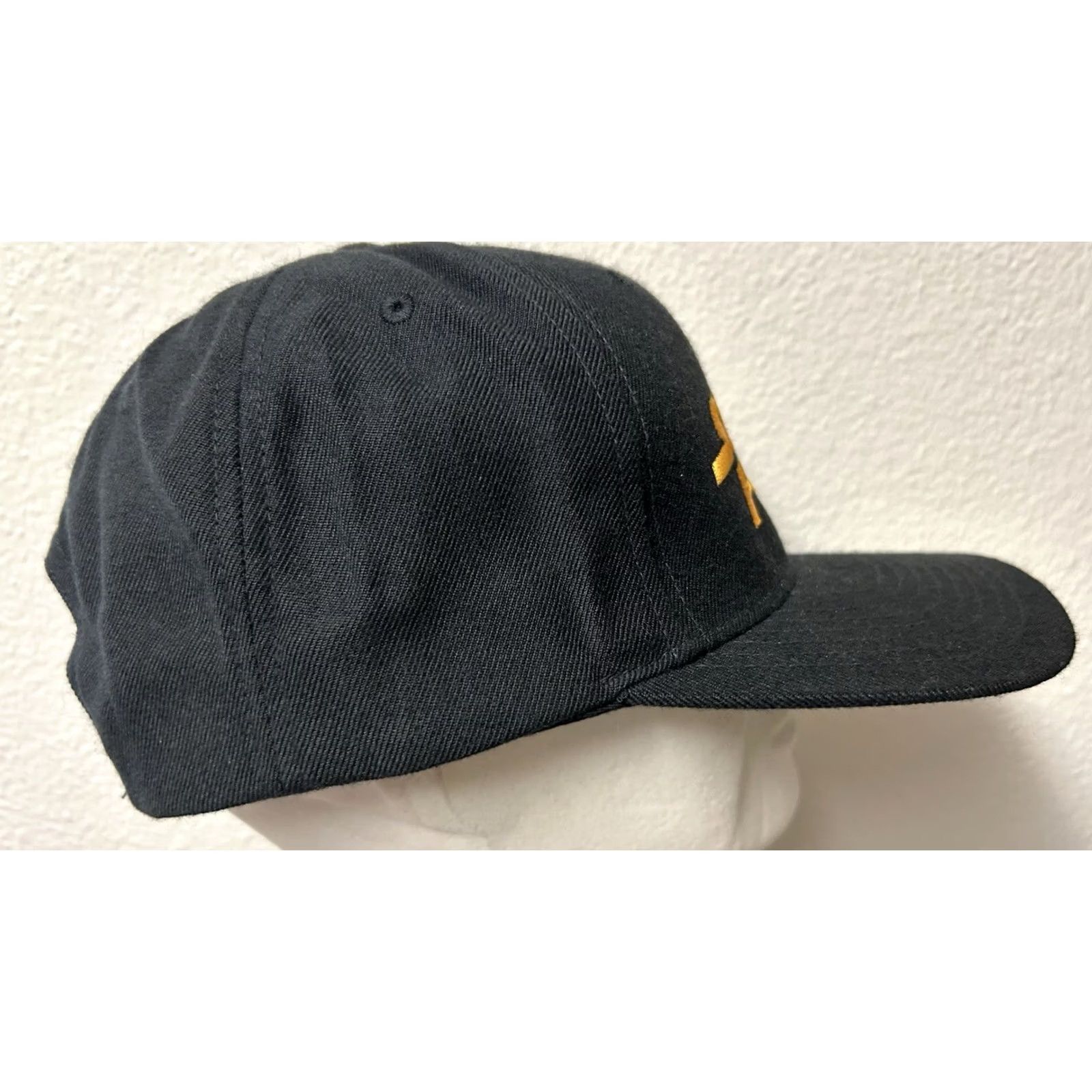 Vintage VINTAGE Space Force Military Snapback Hat Black Embroidered USSF Armed Forces Men One Size Yupoong Space Mens Size ONE SIZE - 3 Thumbnail