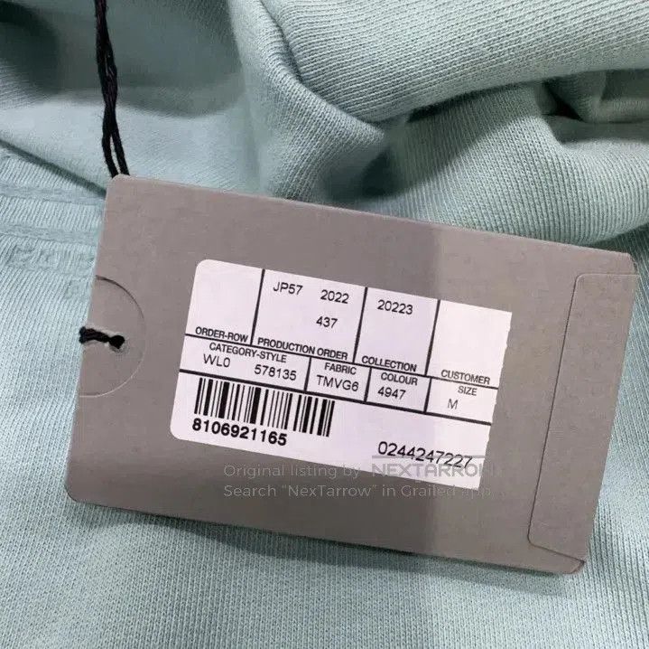 Balenciaga Balenciaga Mint Green Hooded Sweatshirt. Size US M / EU 48-50 / 2 - 5 Thumbnail