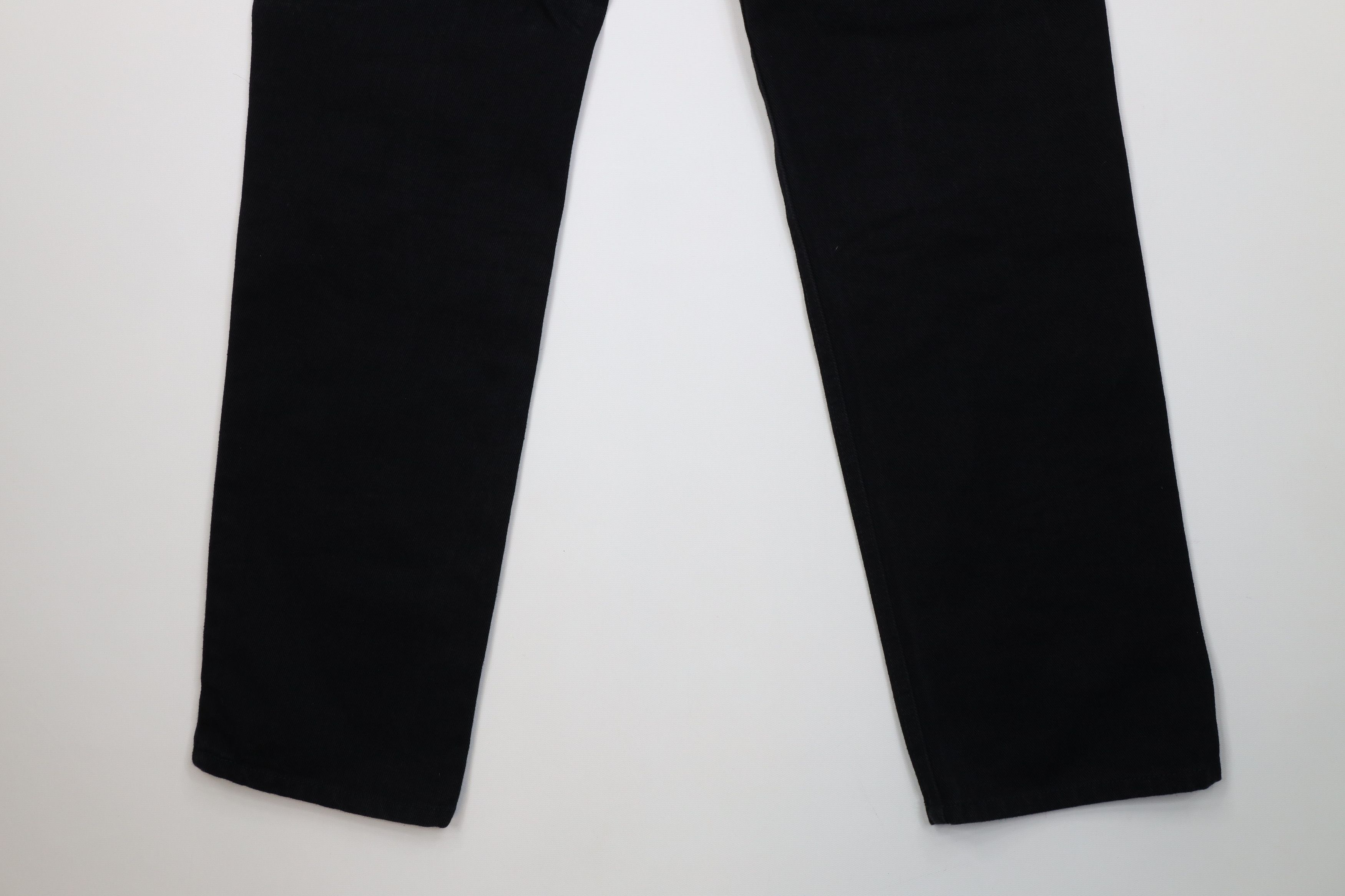 Vintage Vintage 90s Streetwear Baggy Straight Leg Denim Jeans Black Size US 34 / EU 50 - 12 Thumbnail