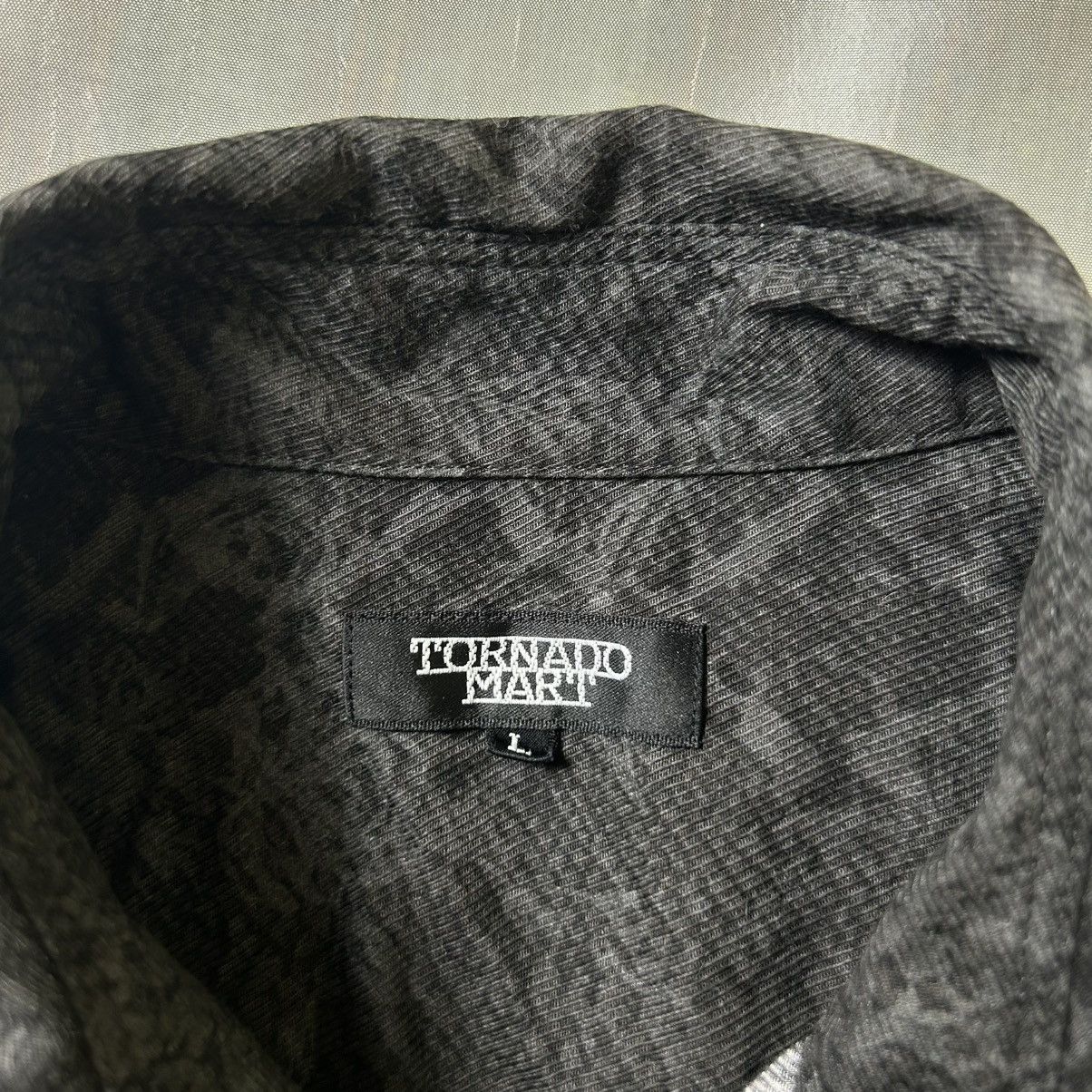 Tornado Mart Tornado Mart Snake Pattern Button Up Shirt Size S / US 4 / IT 40 - 3 Thumbnail