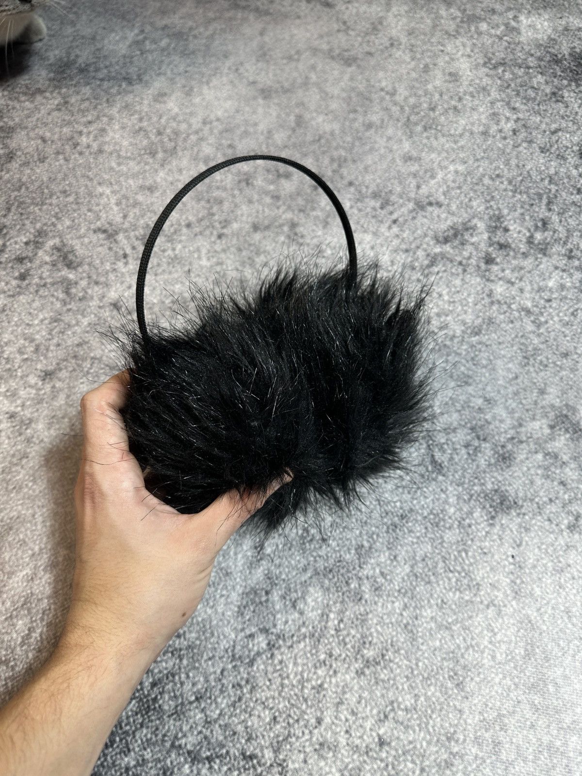 Other Y2K Vintage Fur Ears Streetwear Alt Hat Rare Opium USA Size ONE SIZE - 2 Thumbnail