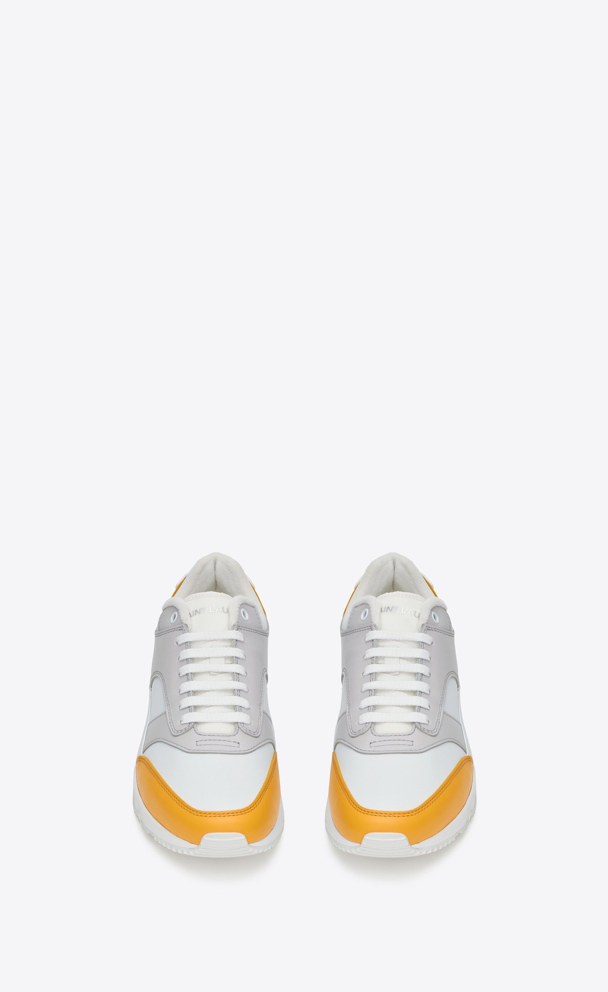 Saint Laurent Paris o1s1wg110225 760607 Bump Sneakers in Smooth Leather Size US 7 / IT 37 - 2 Thumbnail
