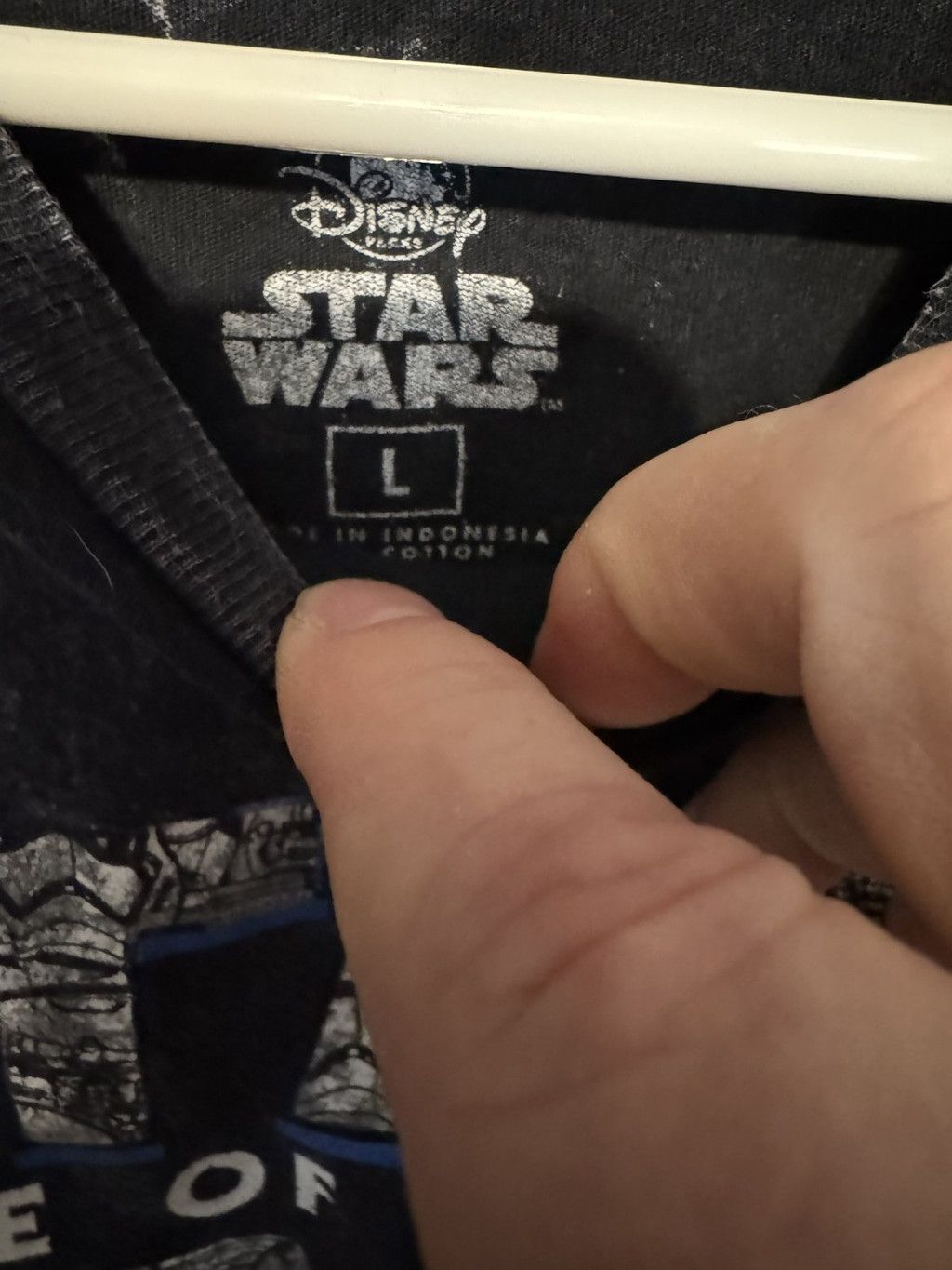 Star Wars Star Wars Rise of Skywalker Logo T-shirt Men's Size L Black Size US L / EU 52-54 / 3 - 3 Thumbnail