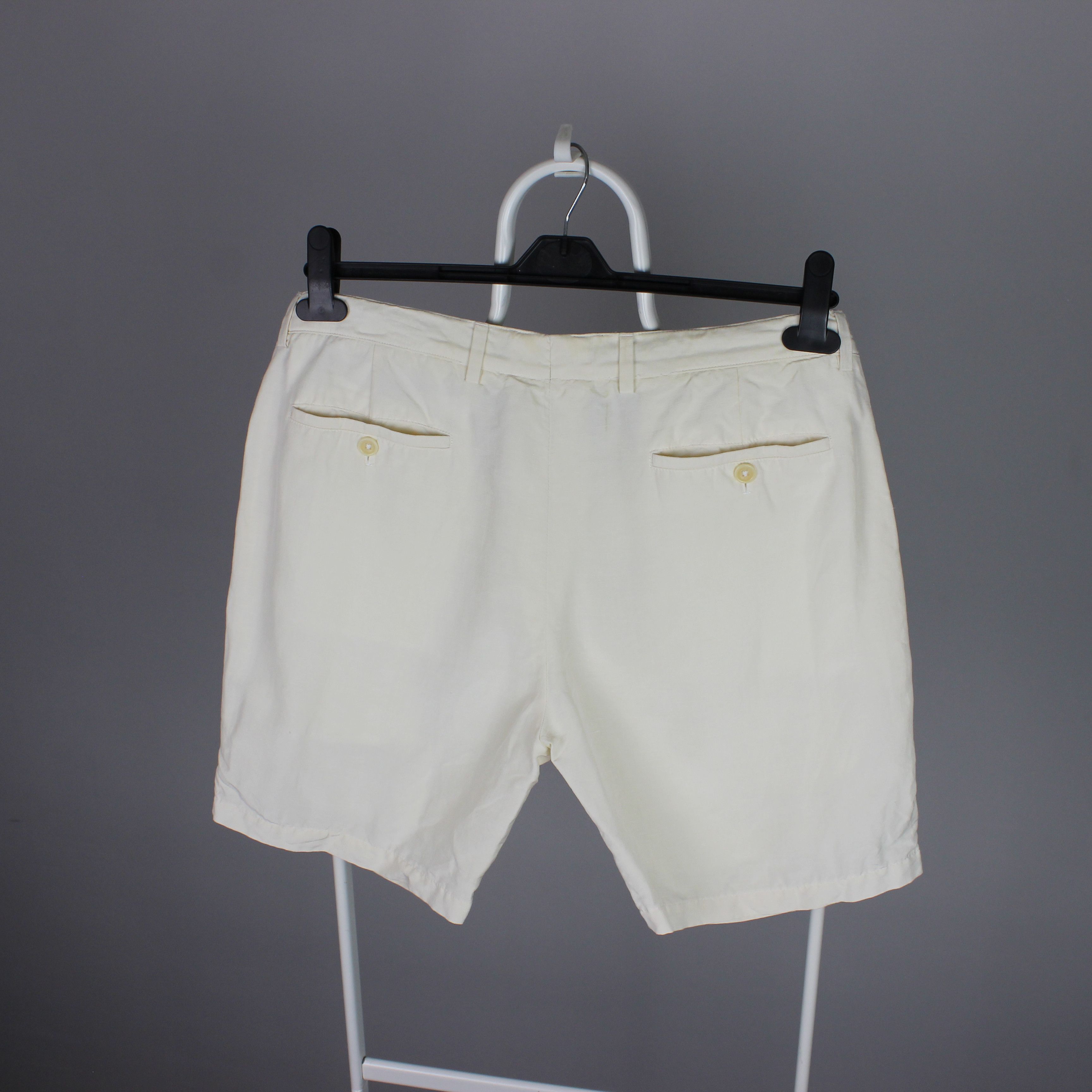 Armani Collezioni Armani Collezioni shorts linen full L XL casual Size US 34 / EU 50 - 2 Thumbnail