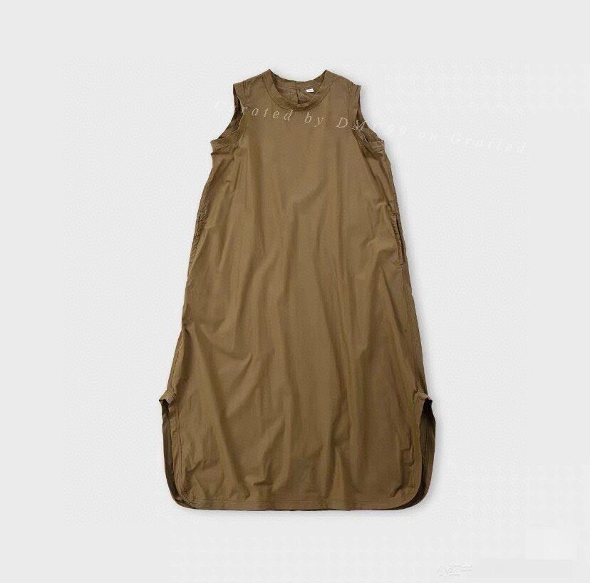 45rpm 45R Japan-Made Cotton Sleeveless Dress Size M / US 6-8 / IT 42-44 - 1 Thumbnail