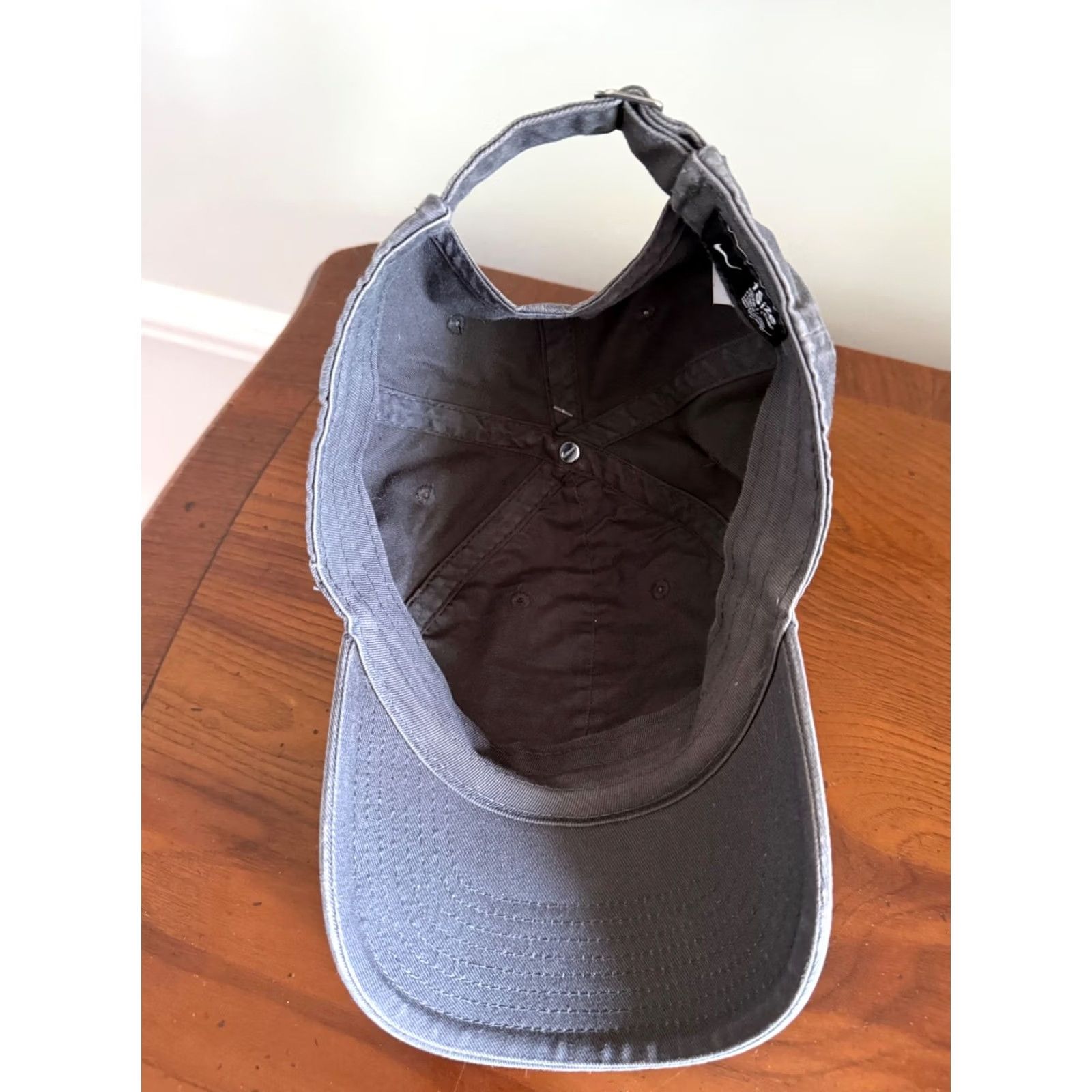 Nike Nike Hat Cap Adjustable Strapback OneSize Embroidered Patch HRC Racing Honda Gray Mens Baseball Cap Size ONE SIZE - 4 Thumbnail
