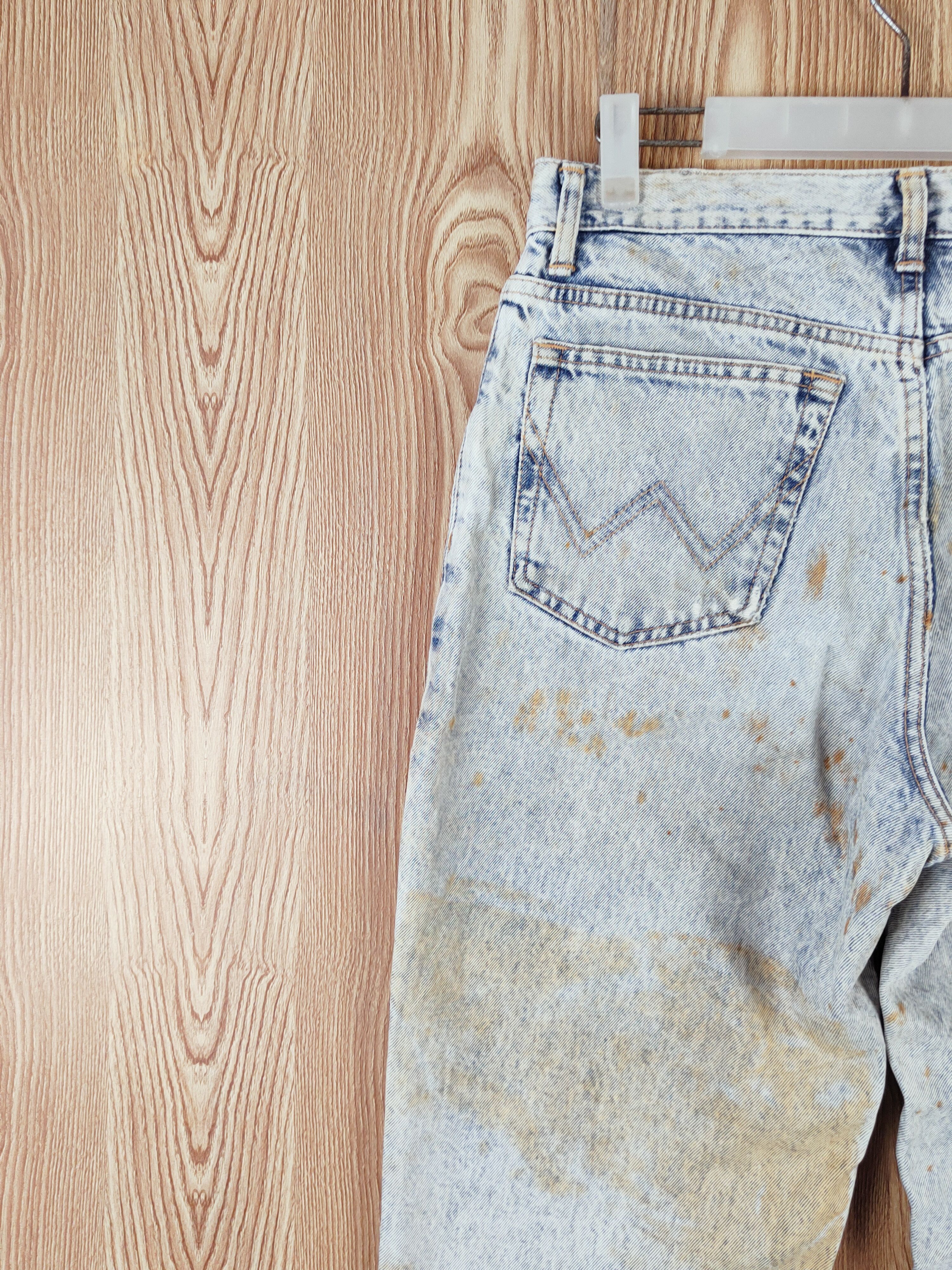 Edwin Edwin vintage Blue Distressed Ripped Jeans #W602 Size 30" / US 8 / IT 44 - 9 Thumbnail