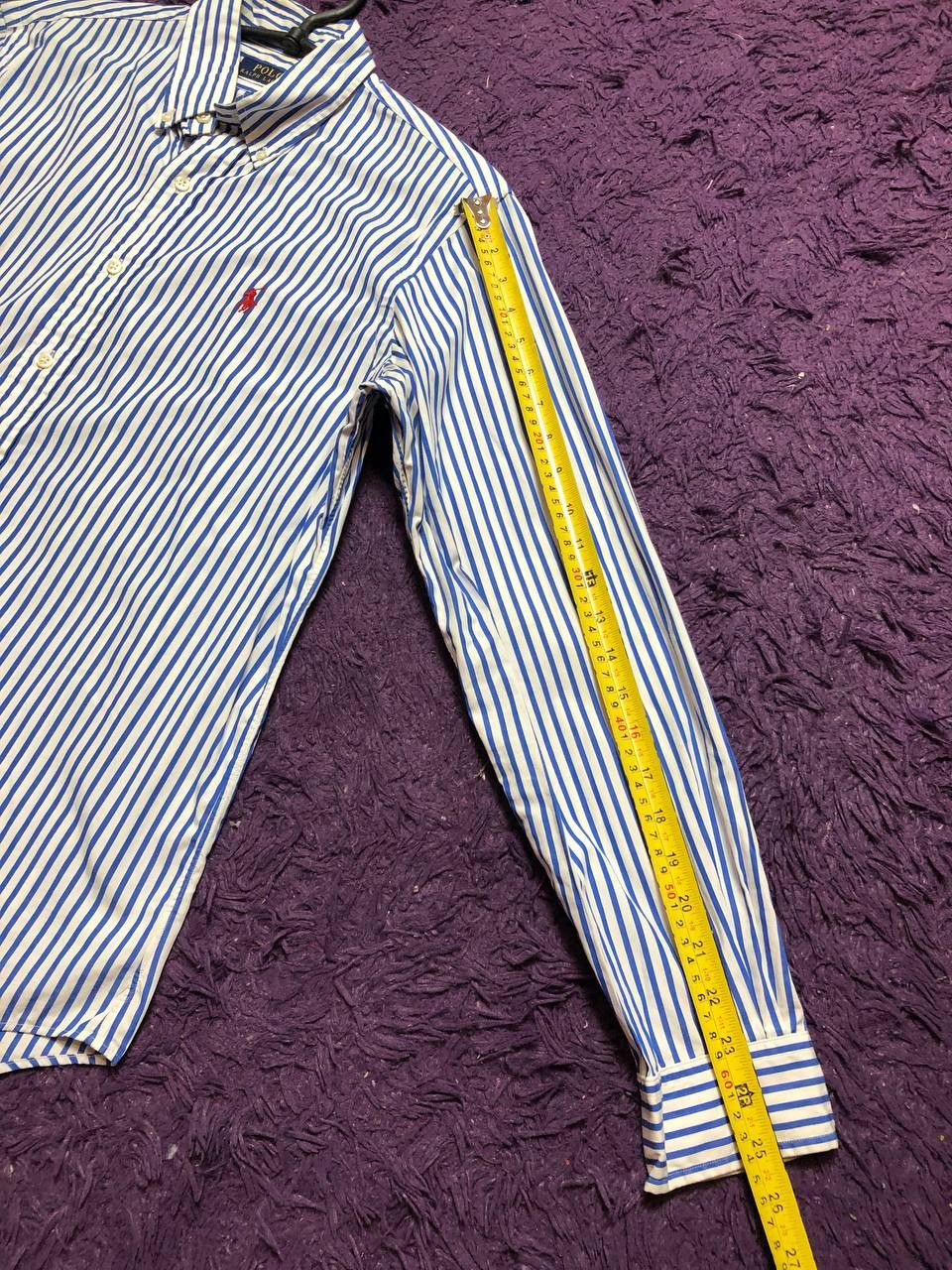 Polo Ralph Lauren Vintage Polo Ralph Lauren Striped Shirt Size M Size US M / EU 48-50 / 2 - 8 Thumbnail