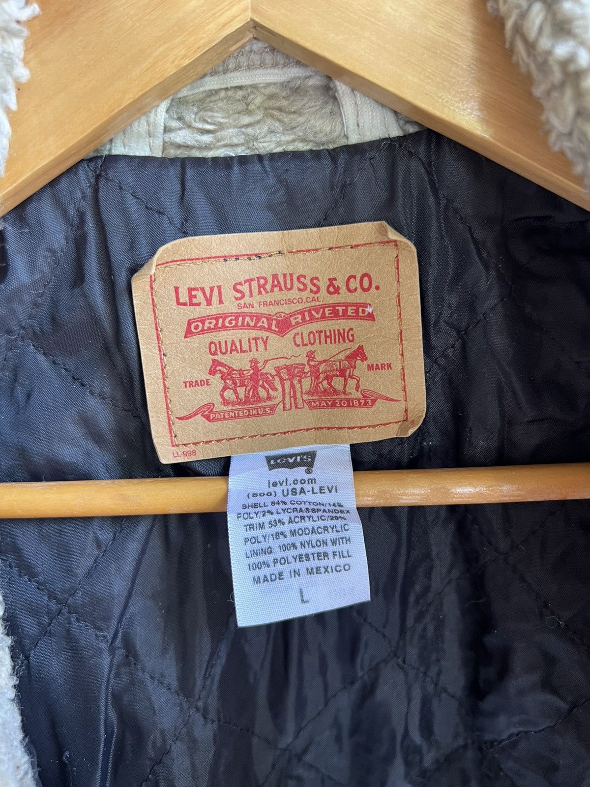 Levi's Levis Corduroy Jacket (L Kids) Size L / US 10 / IT 46 - 6 Thumbnail