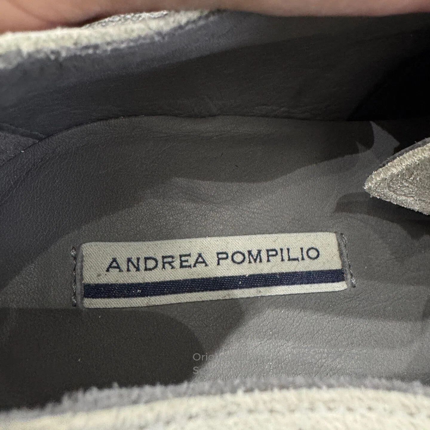 Andrea Pompilio ANDERA POMPILIO Carved leather suede shoes| Size US 7 / EU 40 - 6 Thumbnail