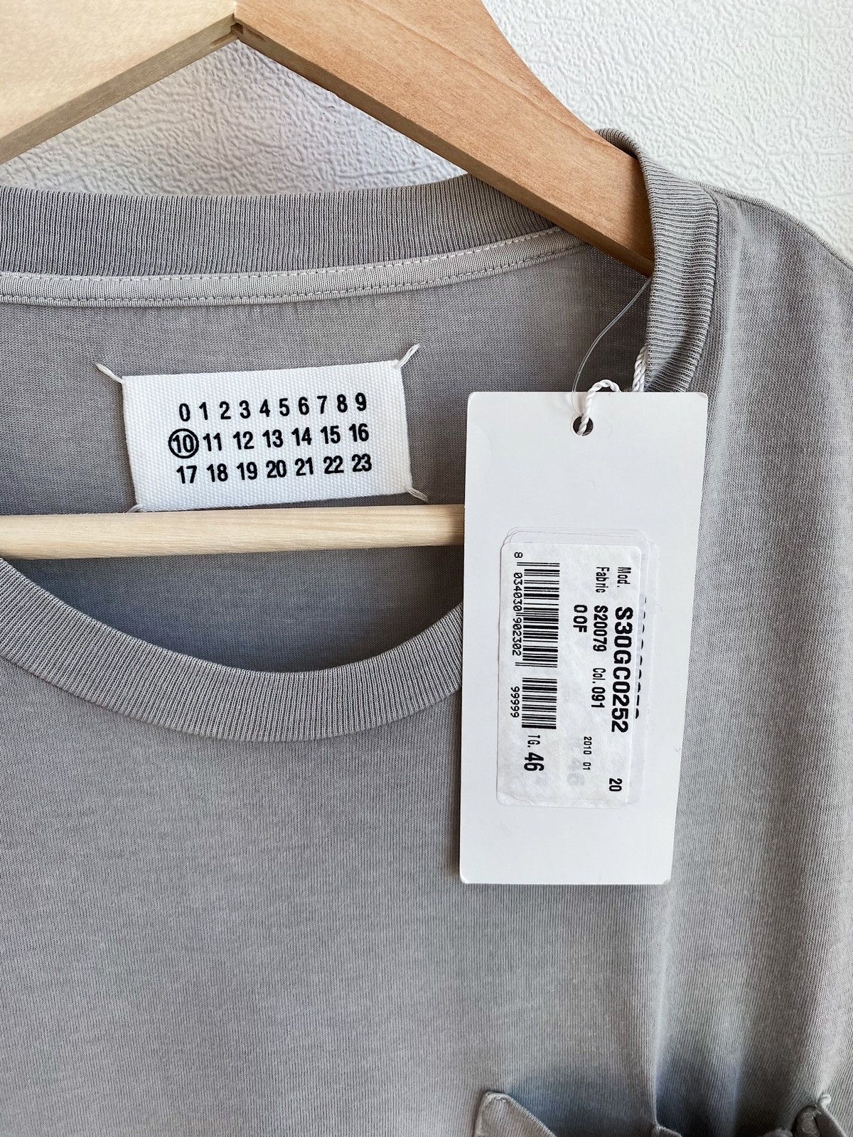 Maison Margiela MAISON MARTIN MARGIELA SS10 Smokers Pocket t-shirt Size US S / EU 44-46 / 1 - 5 Thumbnail