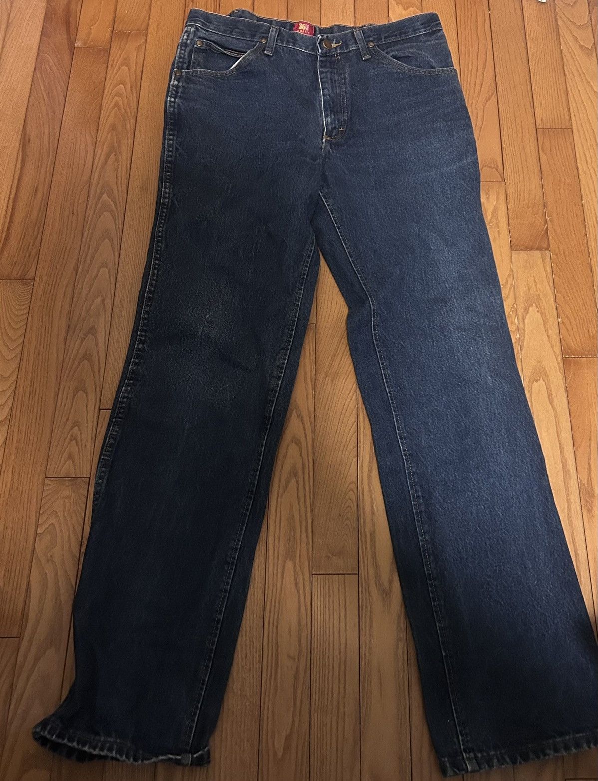 36W DENIM Wrangler/DENIM Patch Workwear Jeans