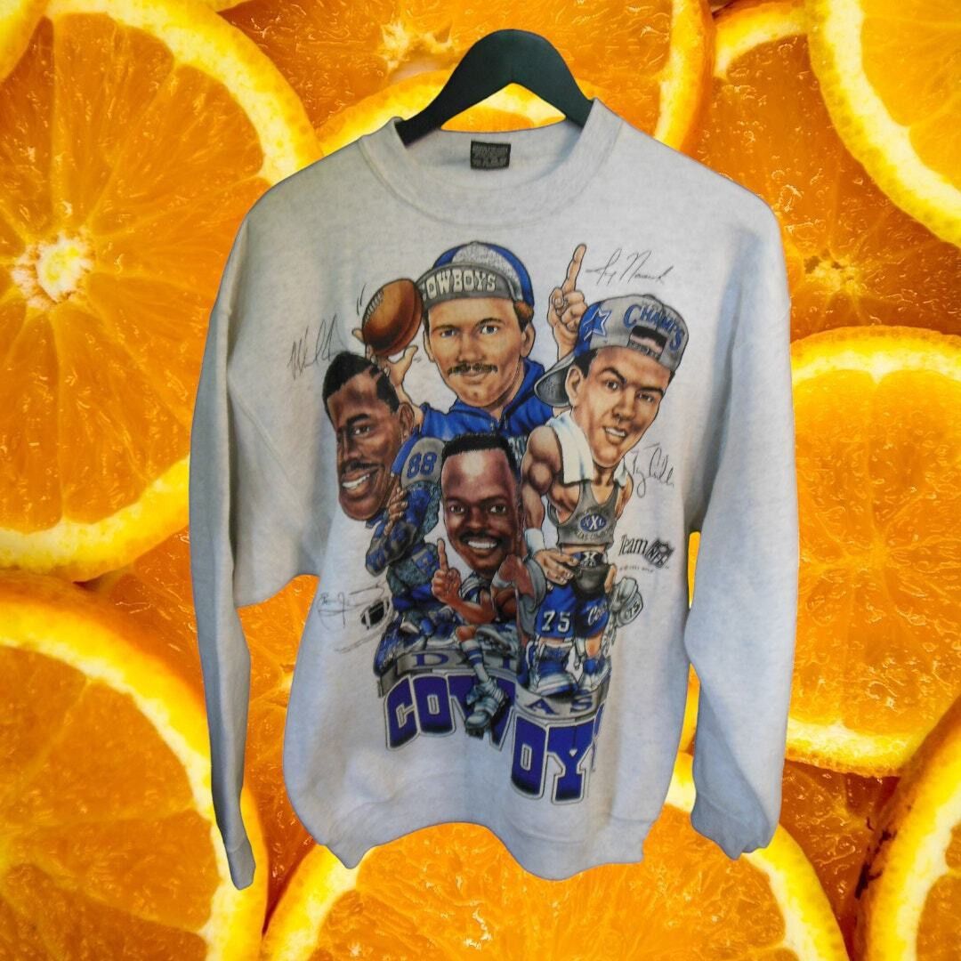 Other Vintage Rare H.L.Miller Dallas Cowboys Sweatshirt Size Large Size US L / EU 52-54 / 3 - 2 Thumbnail