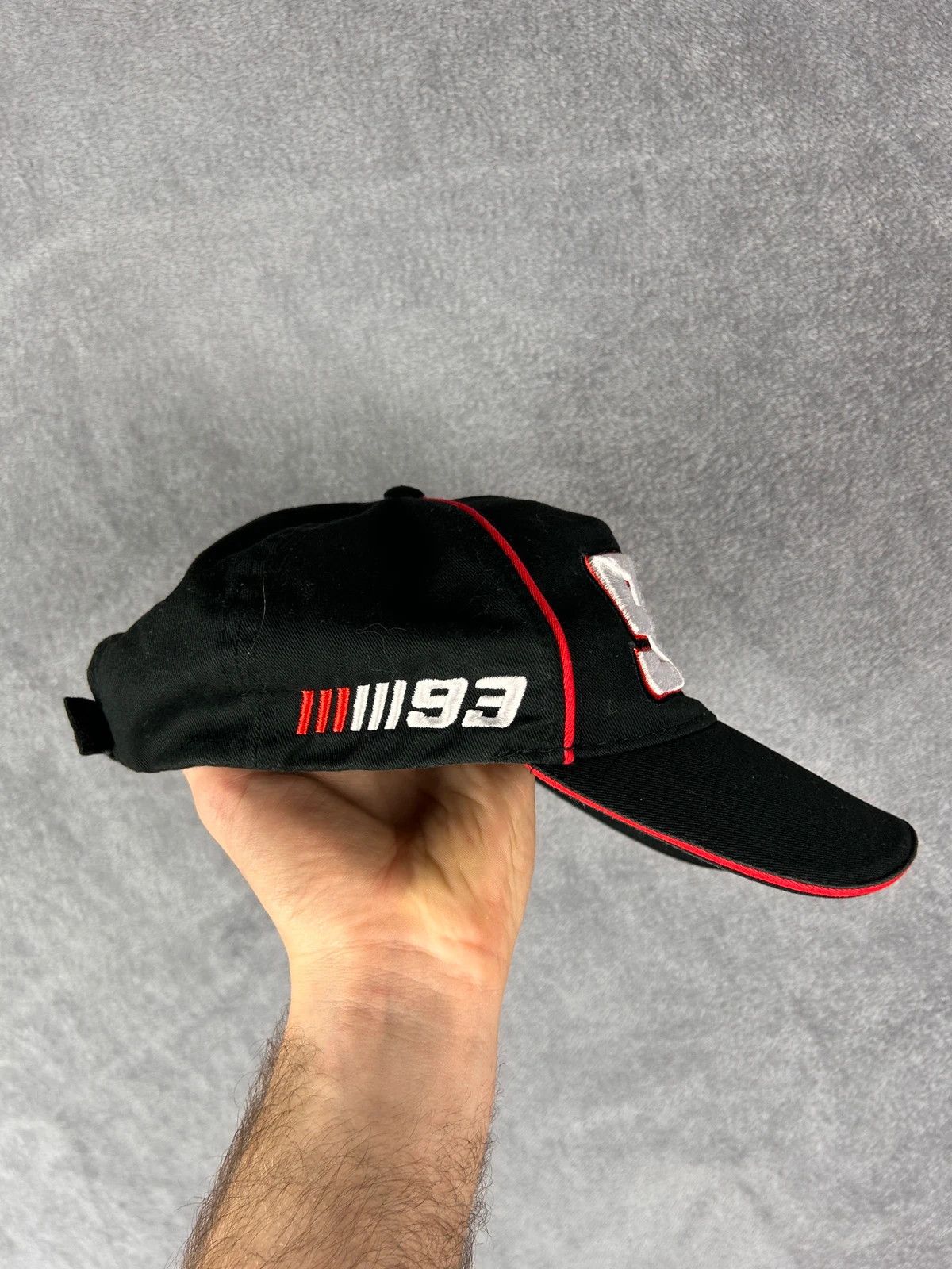 Other Marc Marquez black cap 93 racing motorcycle MotoGP Size ONE SIZE - 6 Thumbnail