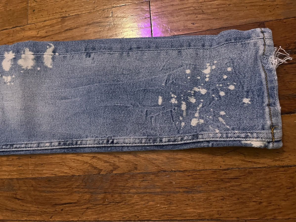 Zara Zara ripped paint splattered jeans Size US 30 / EU 46 - 6 Thumbnail