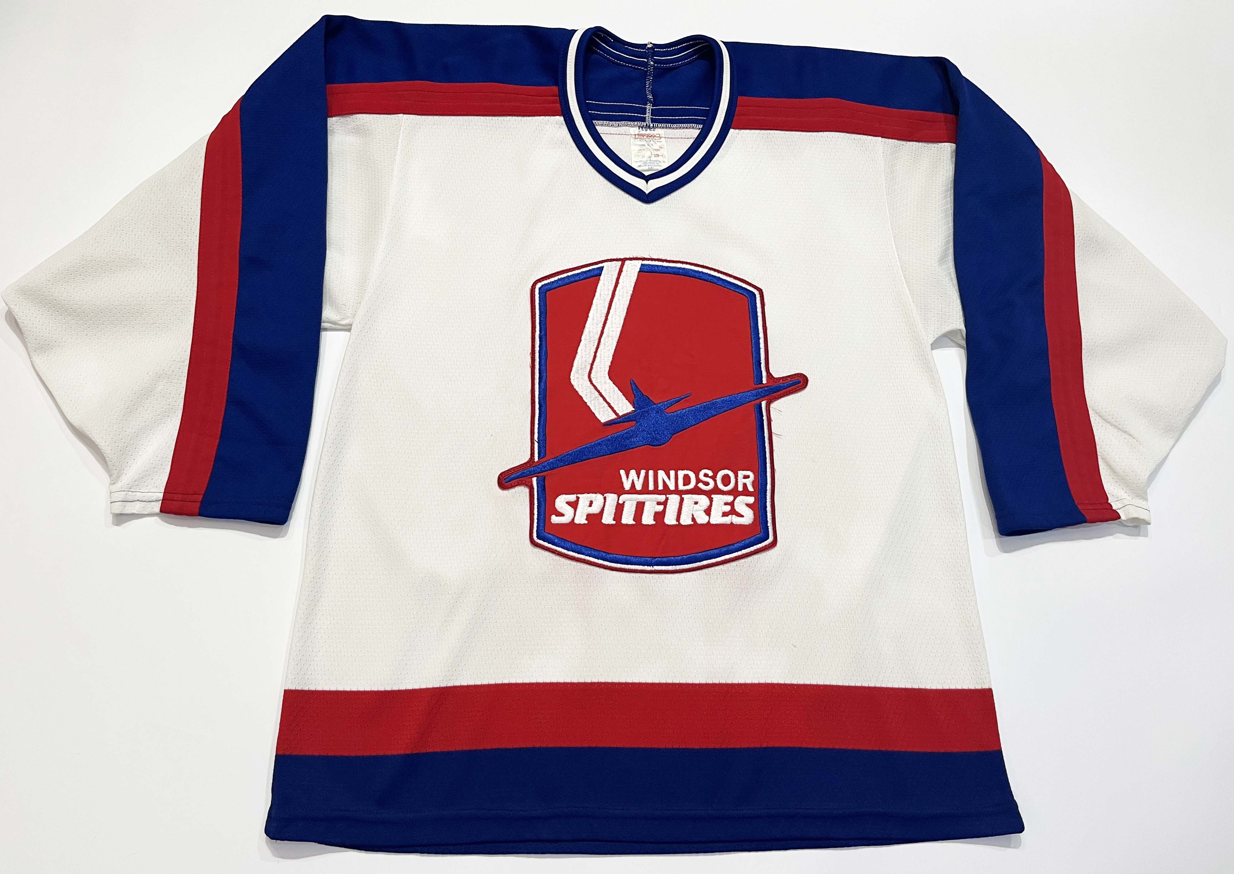 Other Vintage Maska Windsor Spitfires OHL Hockey Jersey Size US S / EU 44-46 / 1 - 1 Thumbnail