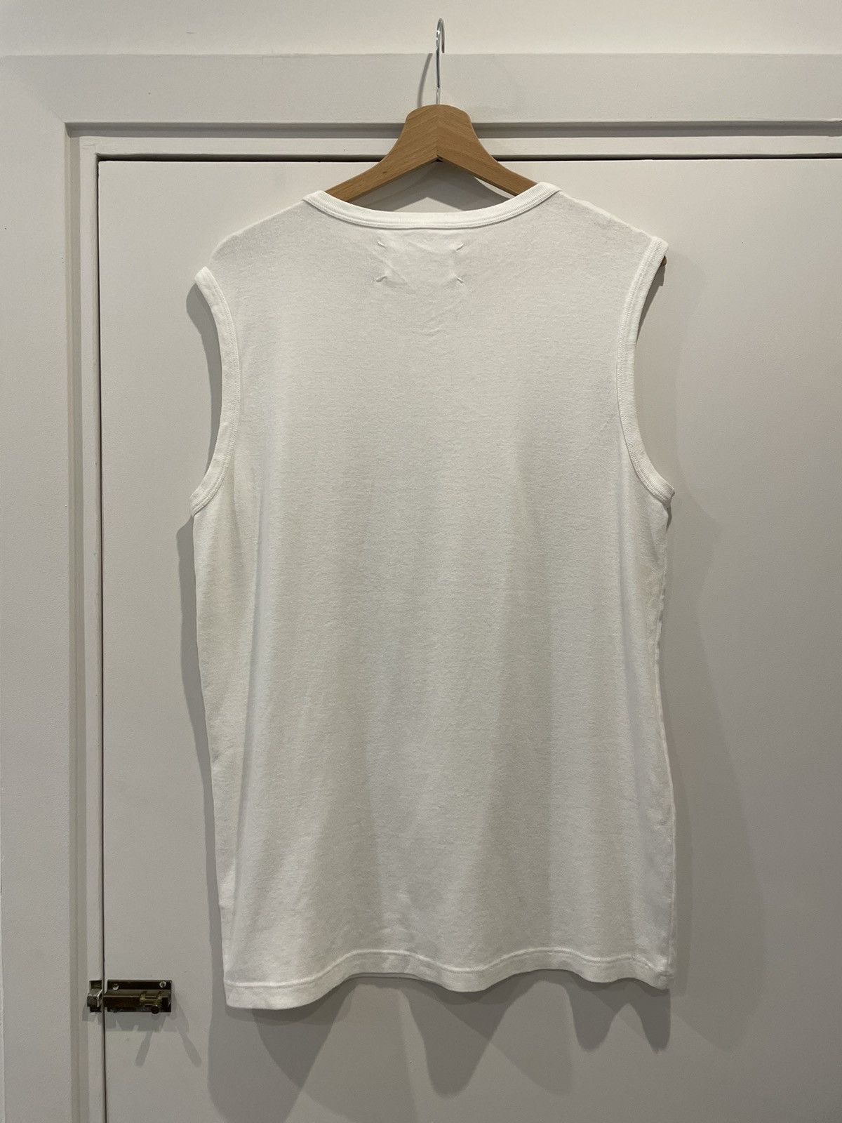 Maison Margiela AW2006 Leopard Fur Patch Sleeveless Size US L / EU 52-54 / 3 - 5 Thumbnail