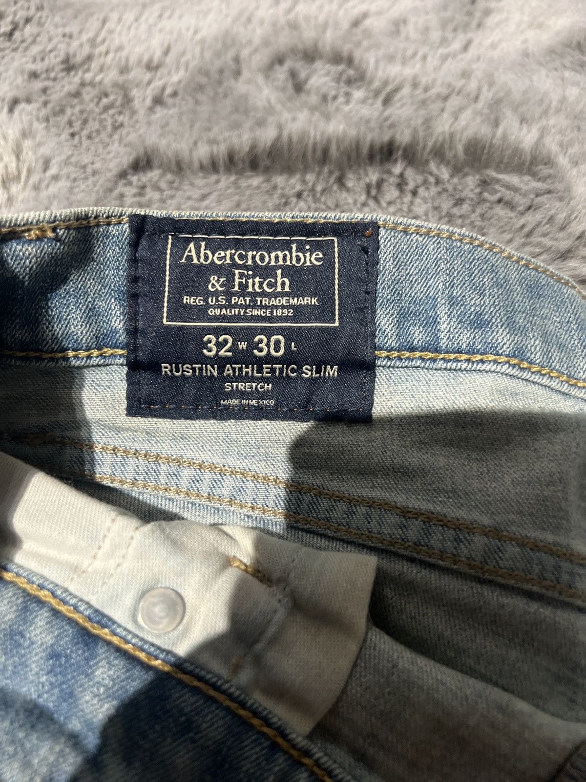 Abercrombie & Fitch ABERCROMBIE FITCH DENIM Size US 32 / EU 48 - 2 Thumbnail