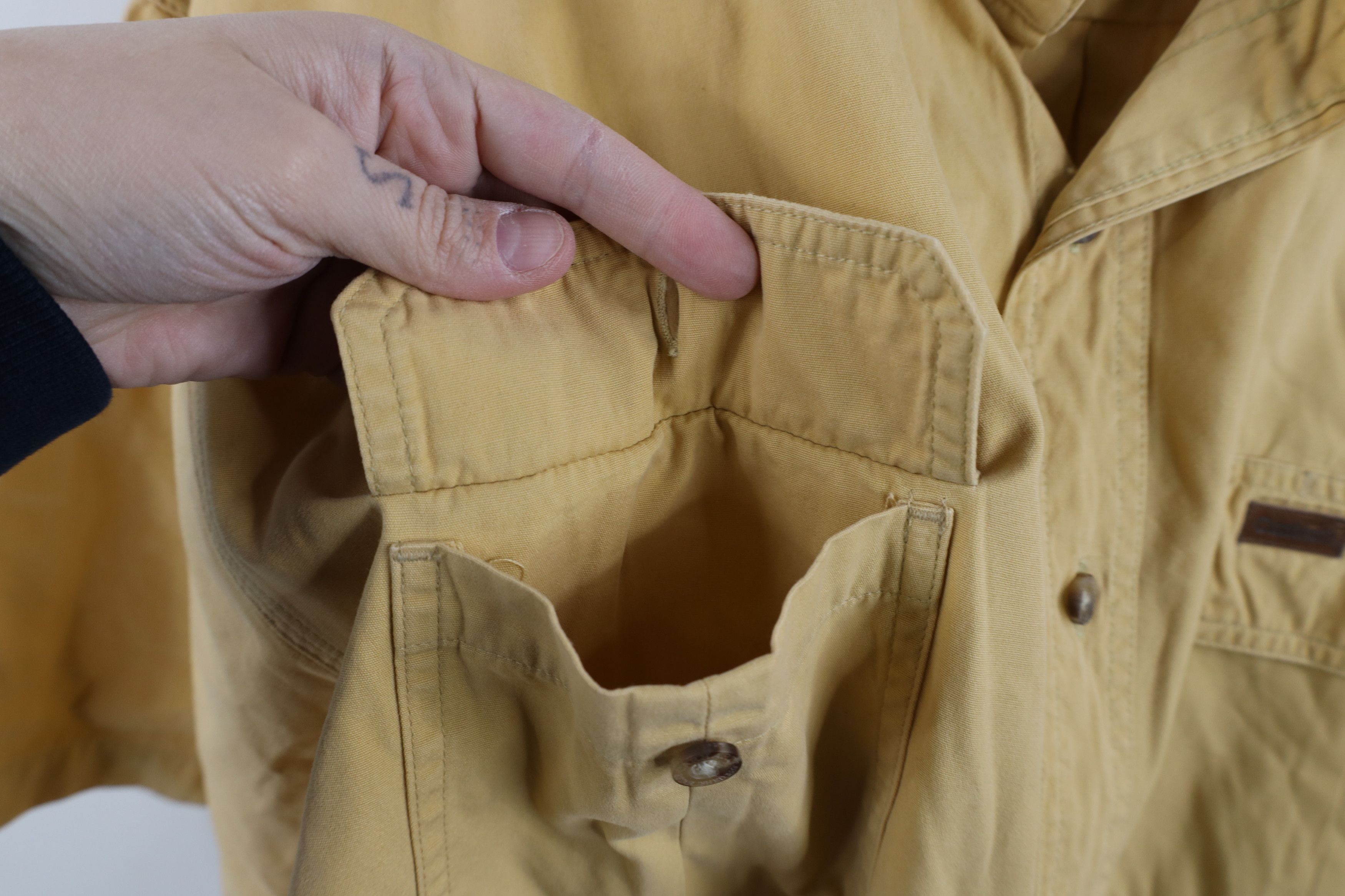 Carhartt × Vintage Vintage Carhartt Heavyweight Short Sleeve Collared Shirt Size US XL / EU 56 / 4 - 7 Thumbnail