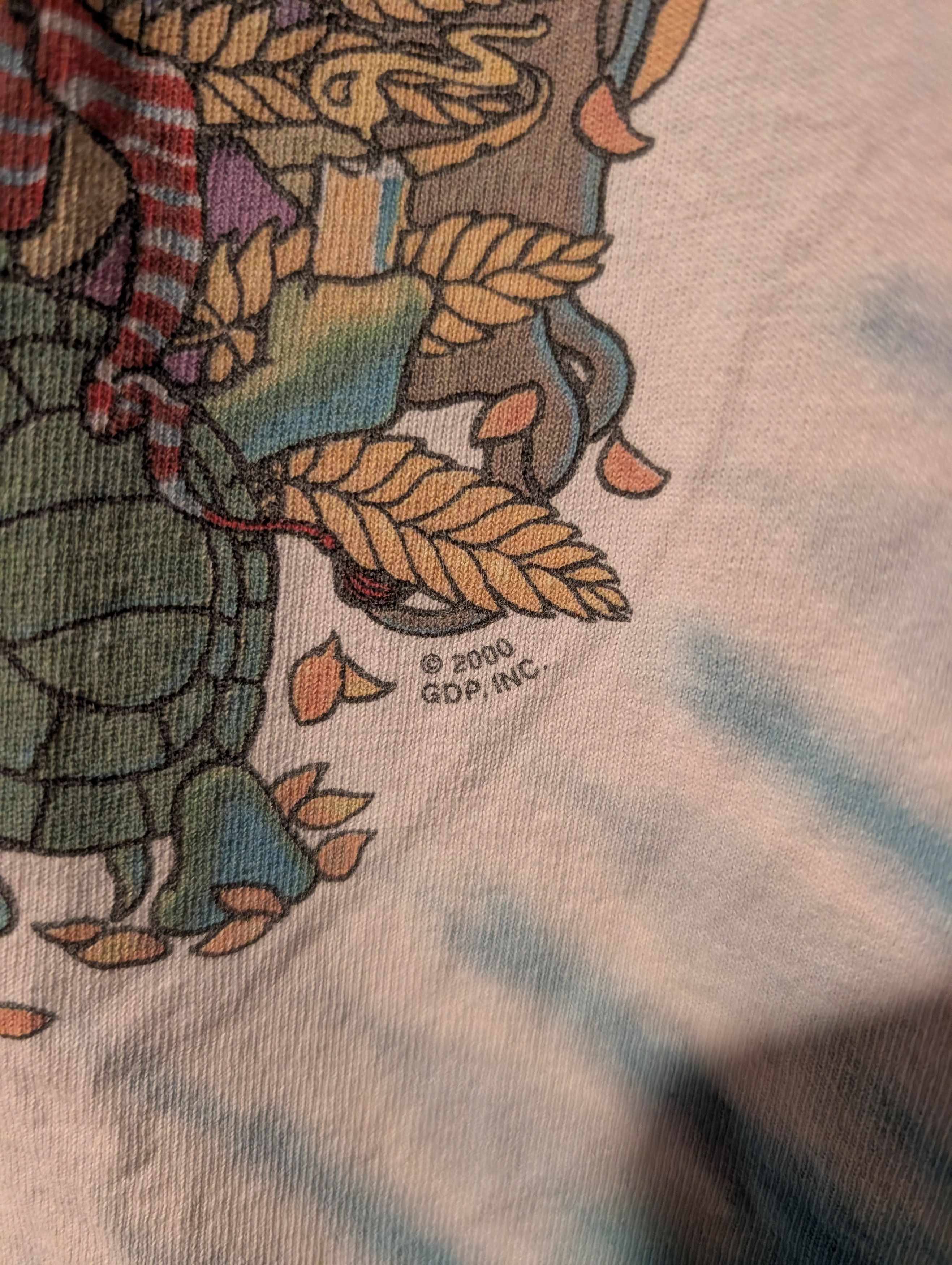 Liquid Blue Vintage Grateful Dead Terrapin Moon Liquid Blue T Shirt Size US M / EU 48-50 / 2 - 3 Thumbnail