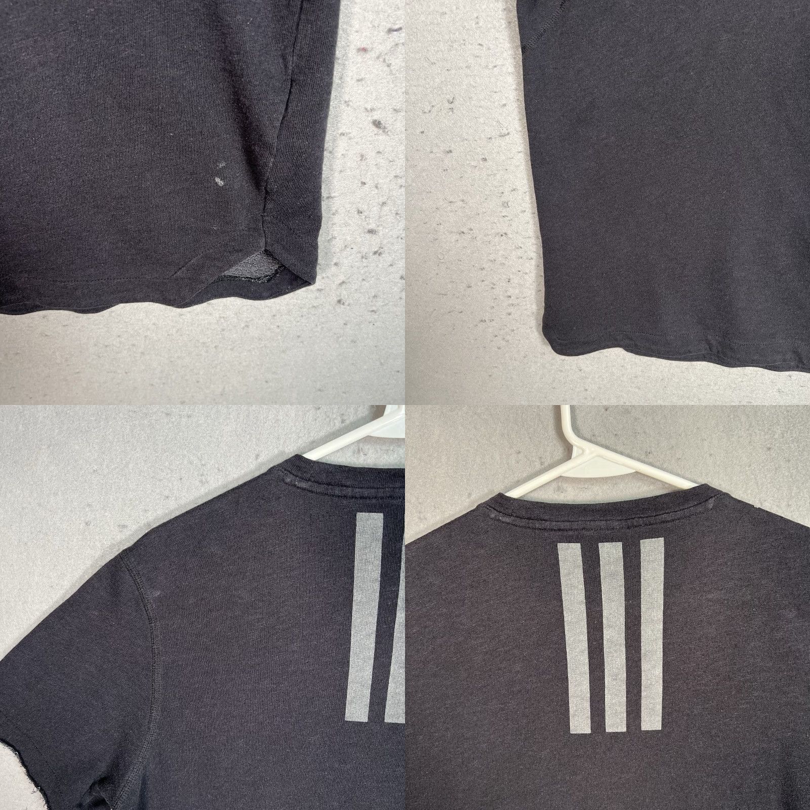 Adidas VINTAGE Adidas Athletic T Shirt Mens Adult Medium Black Crew Neck Short Sleeve Sports Size US M / EU 48-50 / 2 - 8 Thumbnail
