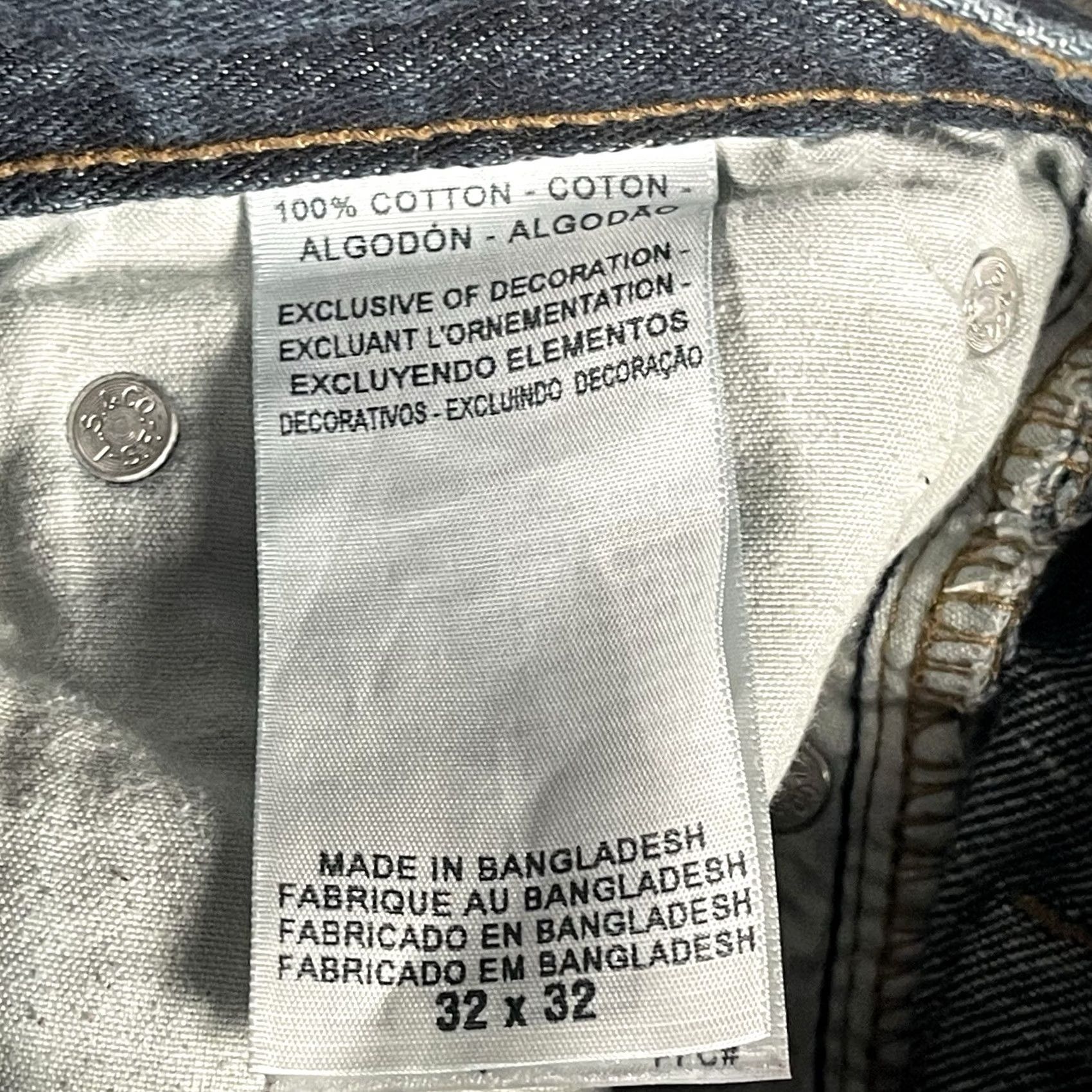 Levi's Levi's Signature Relaxed Fit Jeans Mens 32x32 Blue Denim Distressed Workwear Jeans Regular 5-Pocket Mens USA 90s Theme Size US 32 / EU 48 - 6 Thumbnail