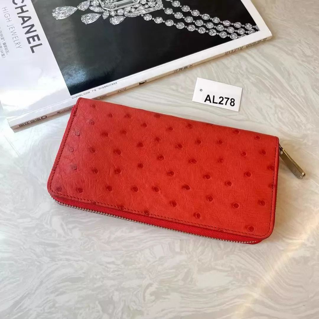 Louis Vuitton LV Ostrich Zippy Long Wallet Like New Size ONE SIZE - 3 Thumbnail
