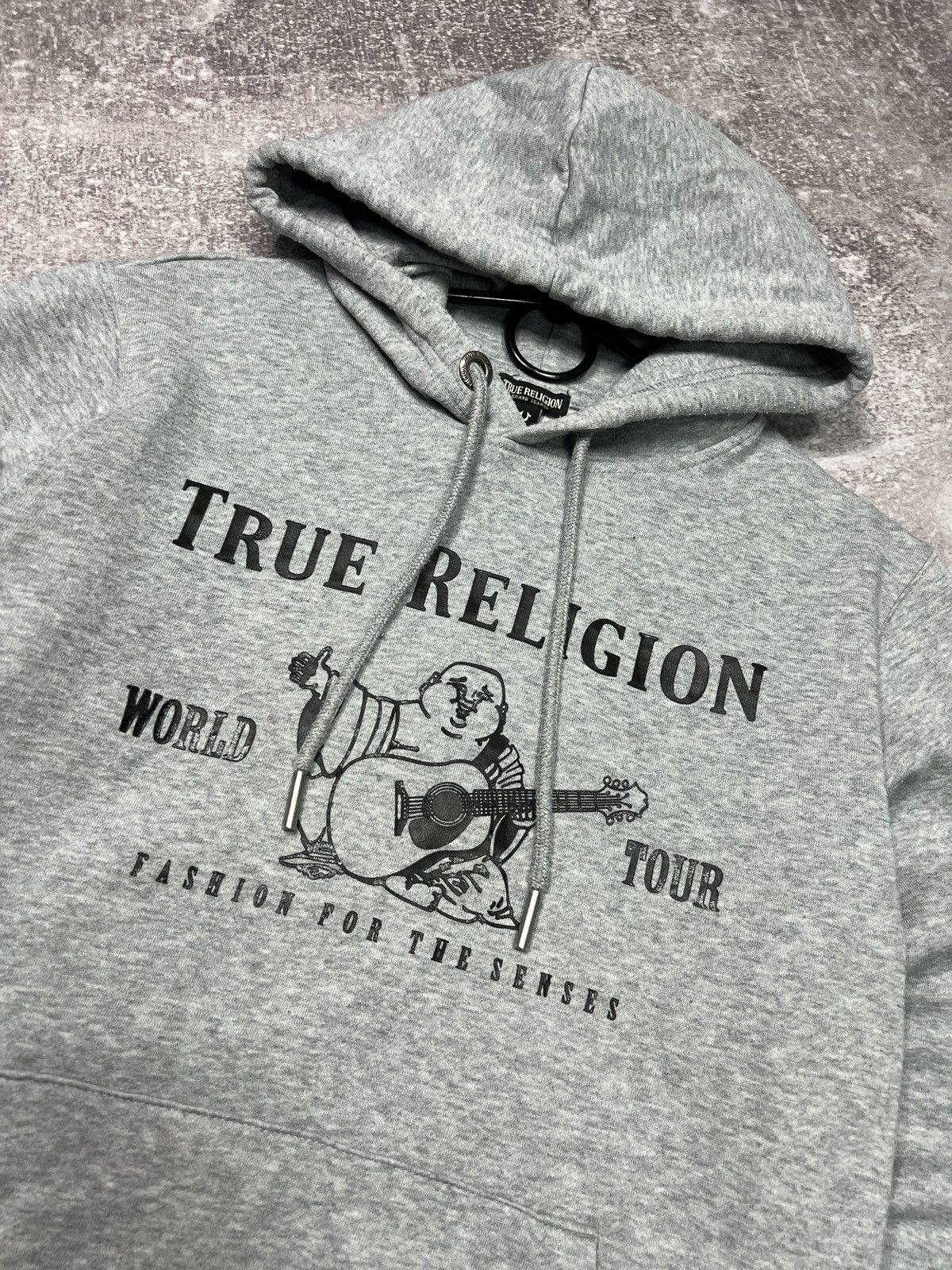 True Religion Vintage True Religion Hoodie Big Logo Size L Size US L / EU 52-54 / 3 - 2 Thumbnail