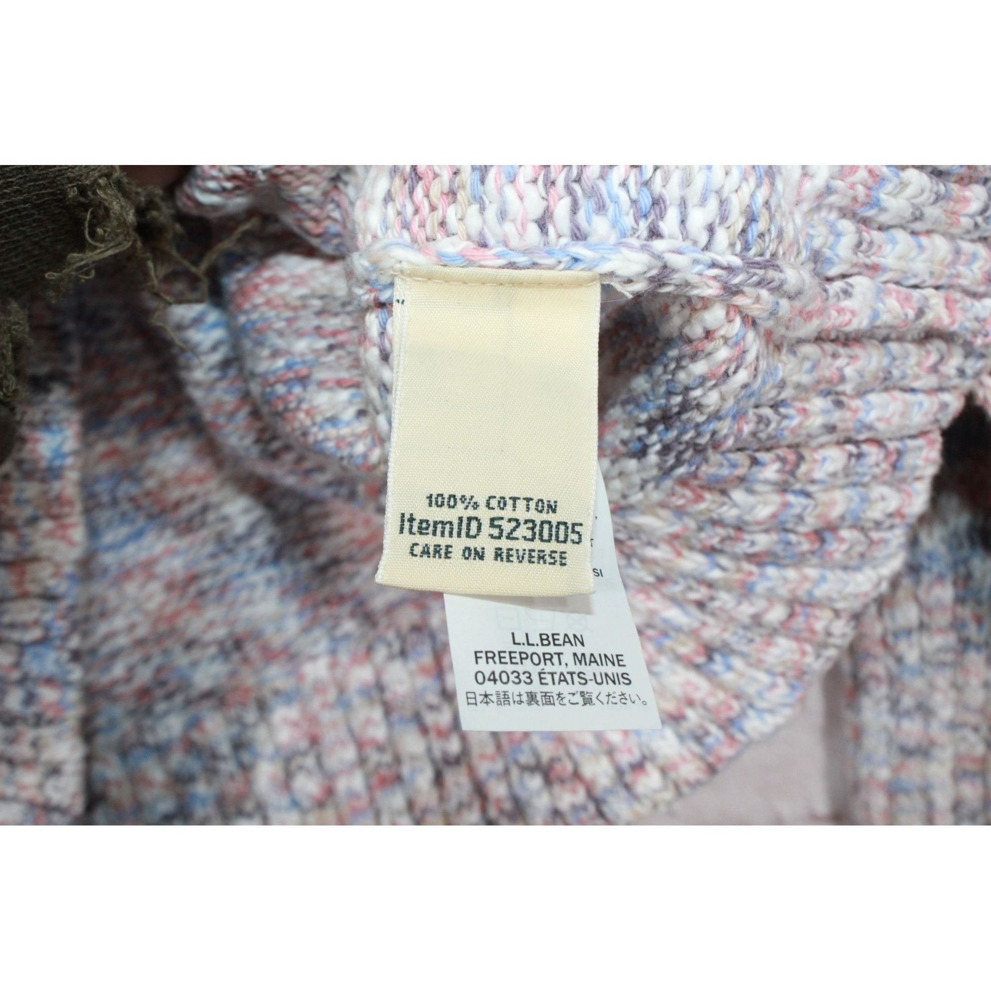 L.L. Bean LL Bean Women's Ragg Sweater Crewneck Space Dye Size XS / US 0-2 / IT 36-38 - 8 Thumbnail