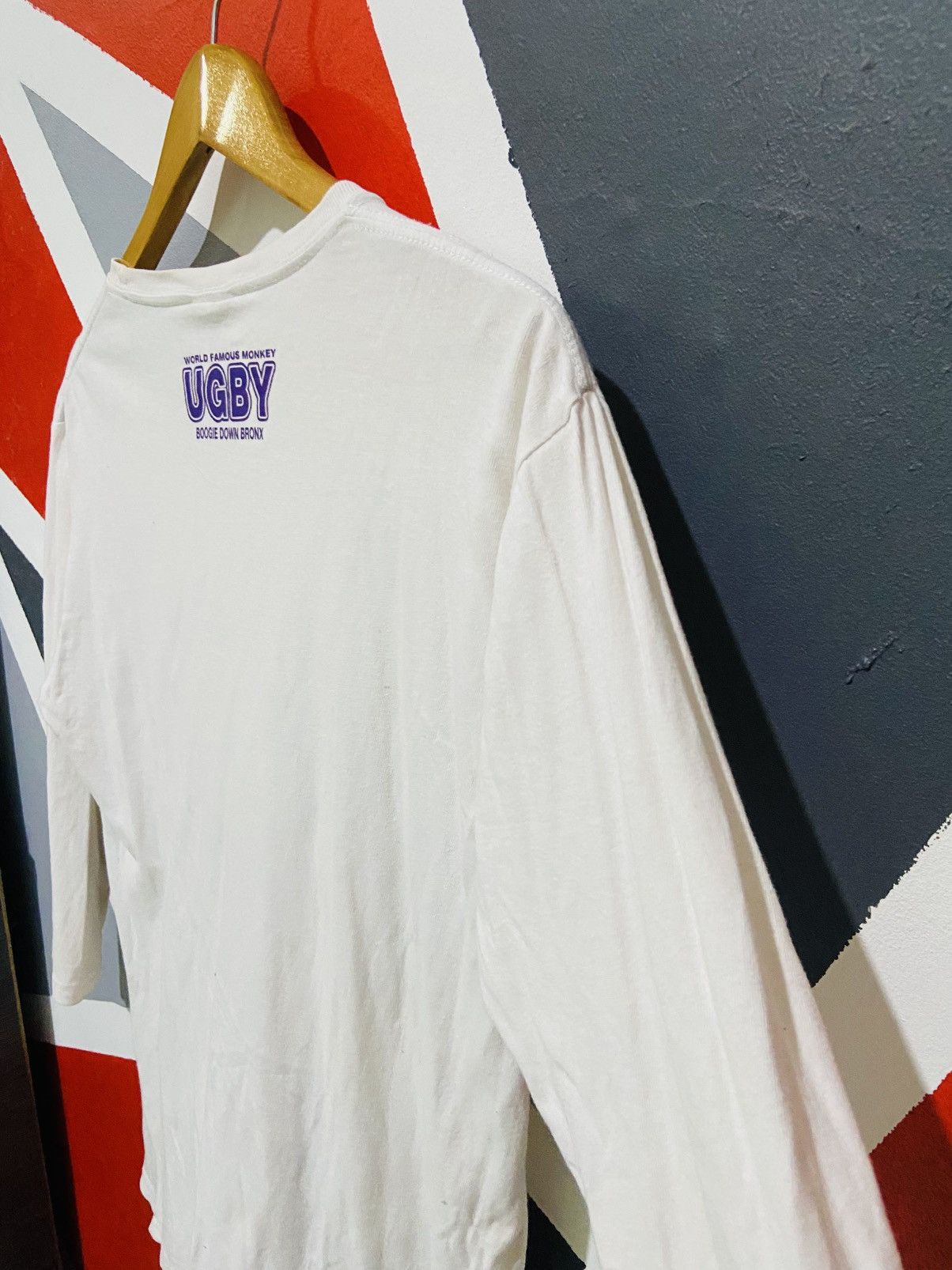 Japanese Brand Uittg Baby 3/4 Sleeve Tee Size US M / EU 48-50 / 2 - 5 Thumbnail