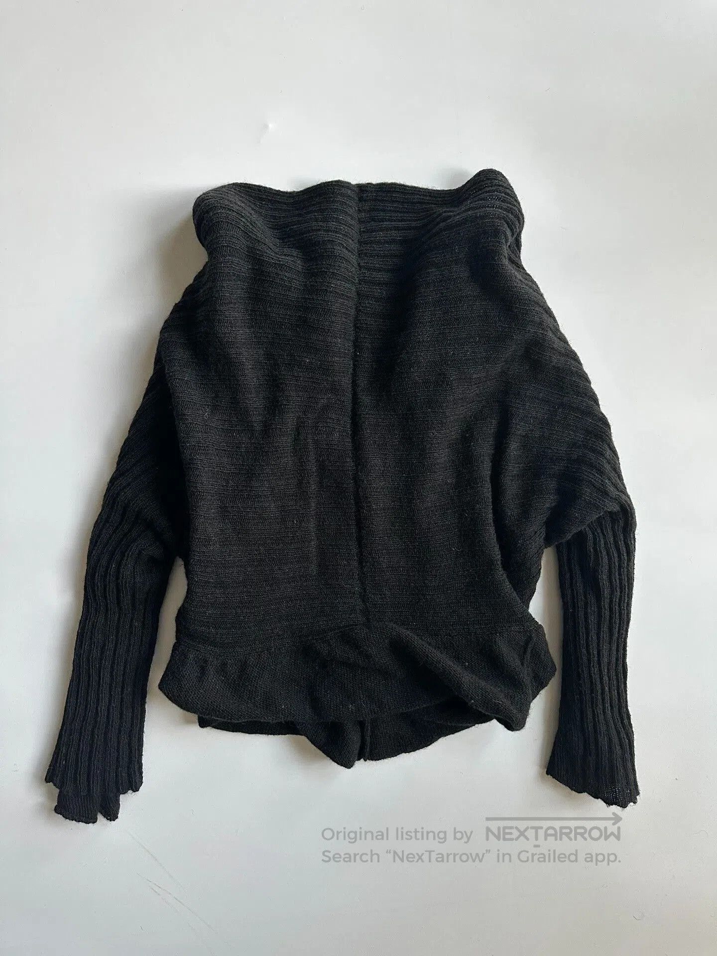 Y's Y's Layered Sweater Cardigan. Size US M / EU 48-50 / 2 - 3 Thumbnail