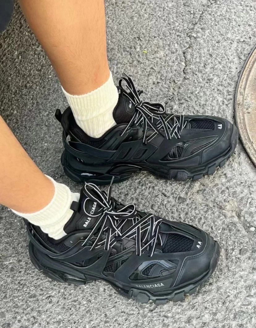 Balenciaga Balenciaga Track Black 36 98% New Box LX1259 Size US 5 / IT 35 - 8 Thumbnail