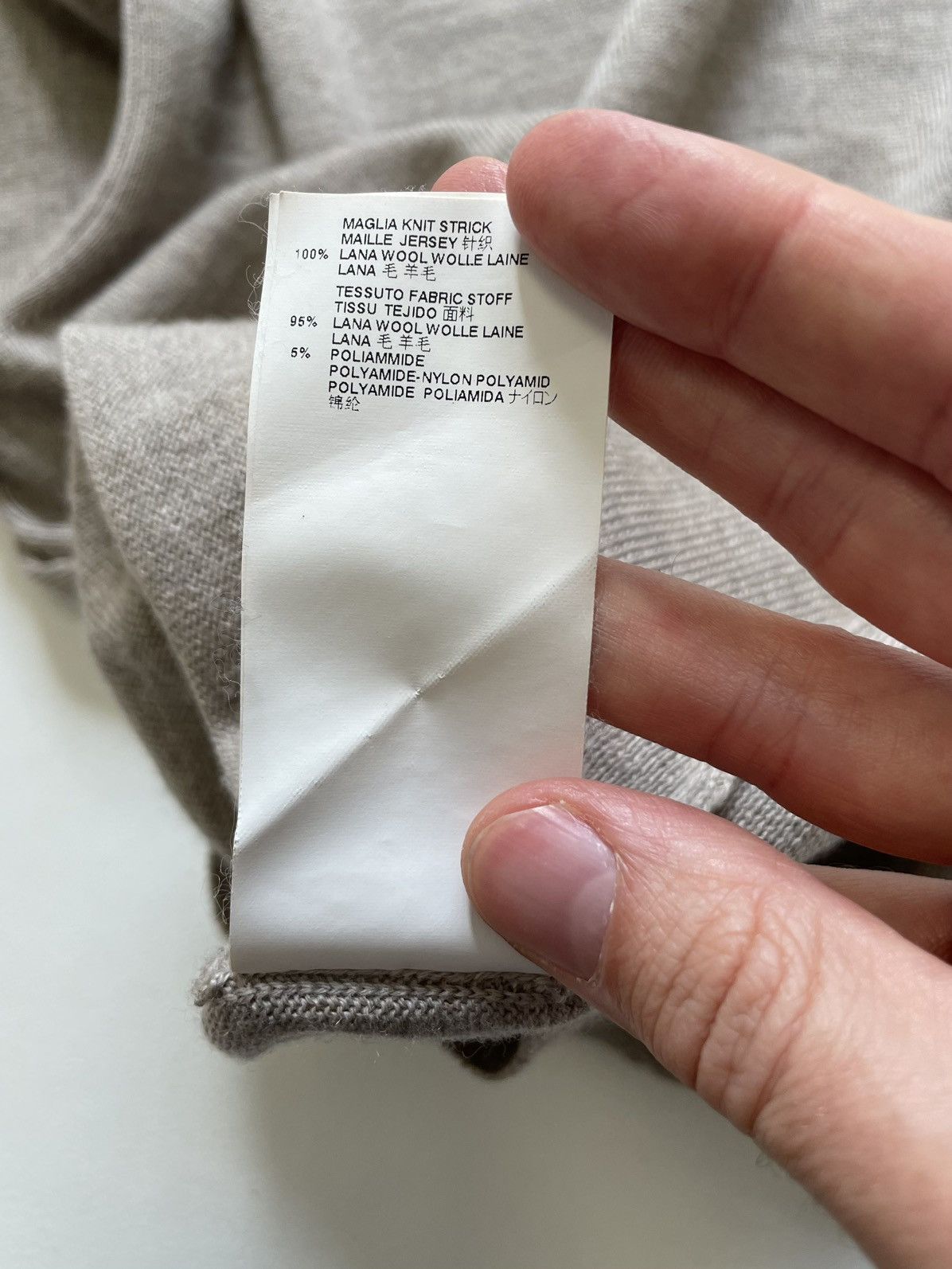 Maison Margiela A/W 15 Brushed Orange ‘Sleeve Panel’ Sweater Size M / US 6-8 / IT 42-44 - 12 Thumbnail