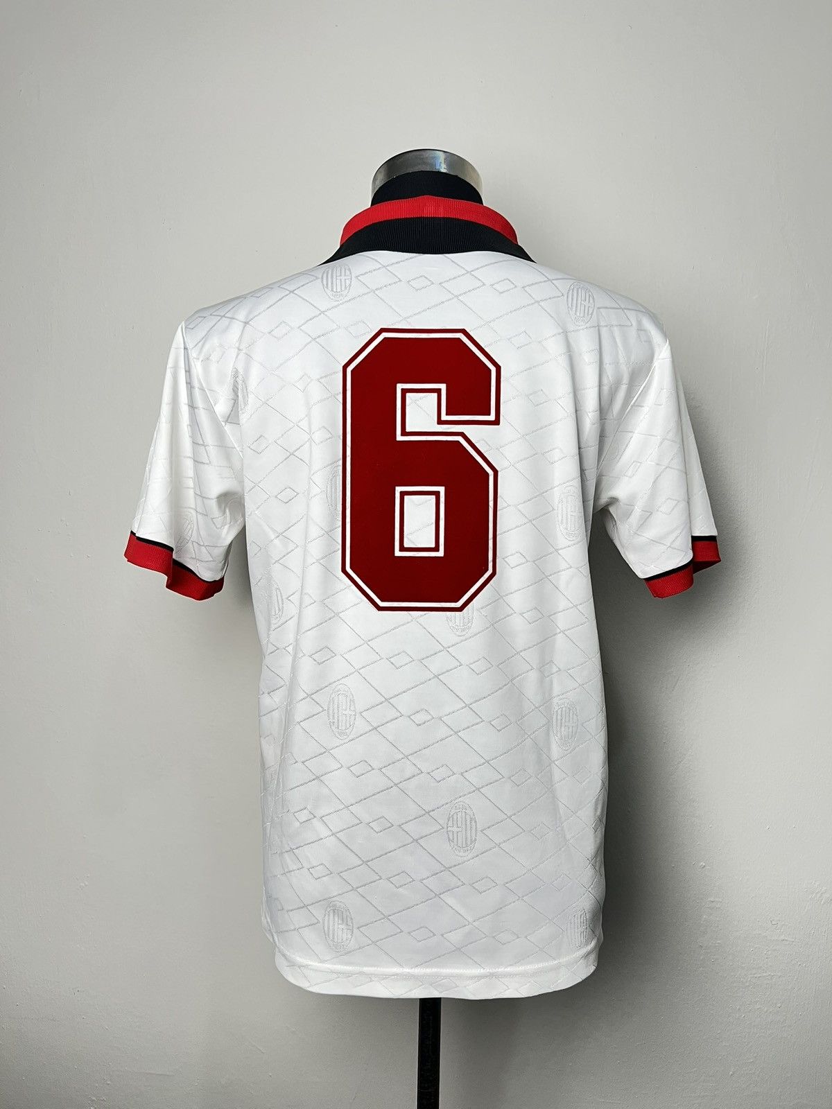 Other JERSEY MAGLIA AC MILAN AWAY UCL 1993 1994 lotto vintage Size US M / EU 48-50 / 2 - 2 Thumbnail