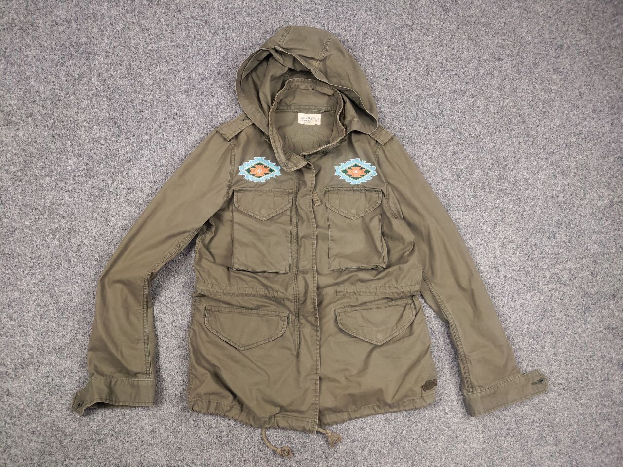 Polo Ralph Lauren Vintage Ralph Lauren Denim Supply Military M65 Hoodie Jacket Size S / US 4 / IT 40 - 9 Thumbnail
