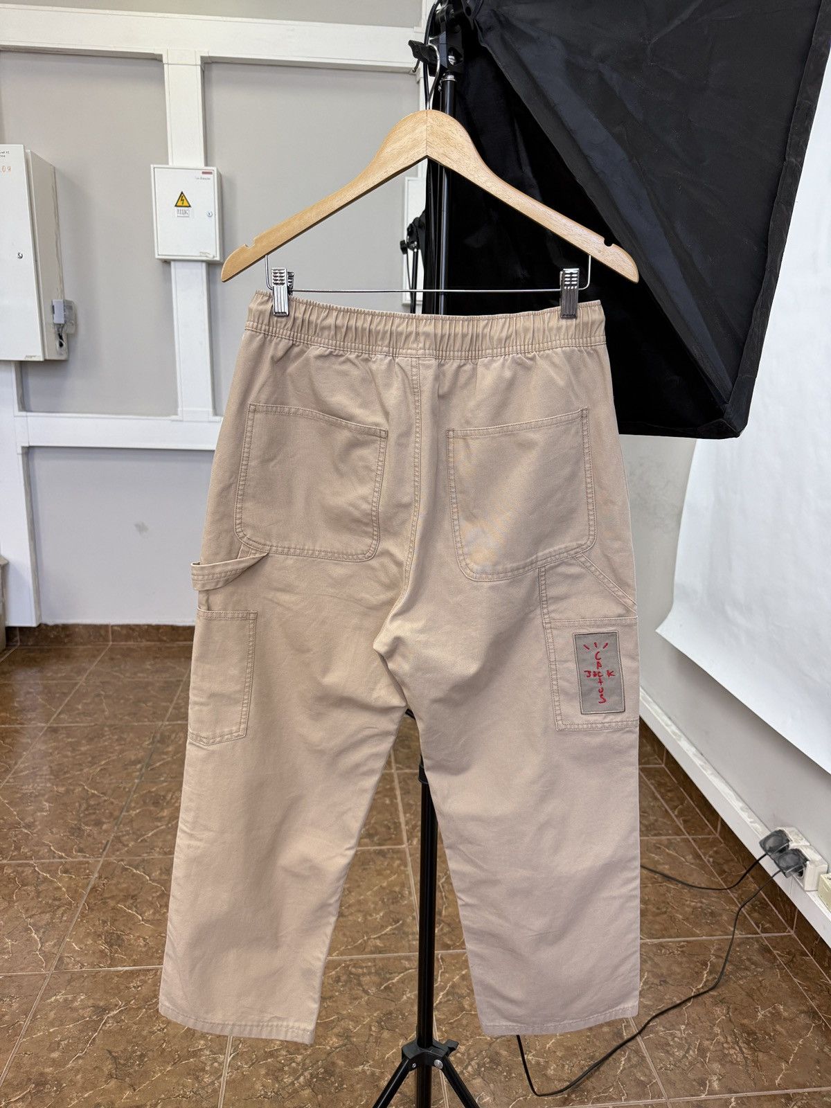 Jordan Brand × Travis Scott 🇺🇸 Y2K Jordan Cactus Jack Cargo Pants Rare Retro Hype Size US 32 / EU 48 - 3 Thumbnail