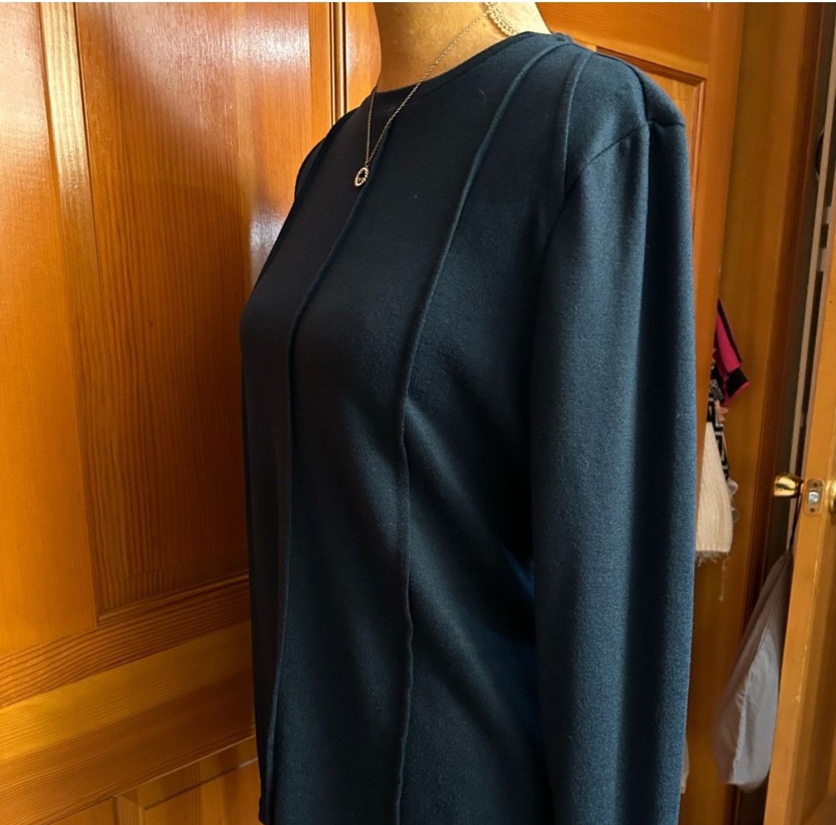 Designer × Other NWT, Lavishly Paris Women’s Teal Crewneck Size M / US 6-8 / IT 42-44 - 13 Thumbnail
