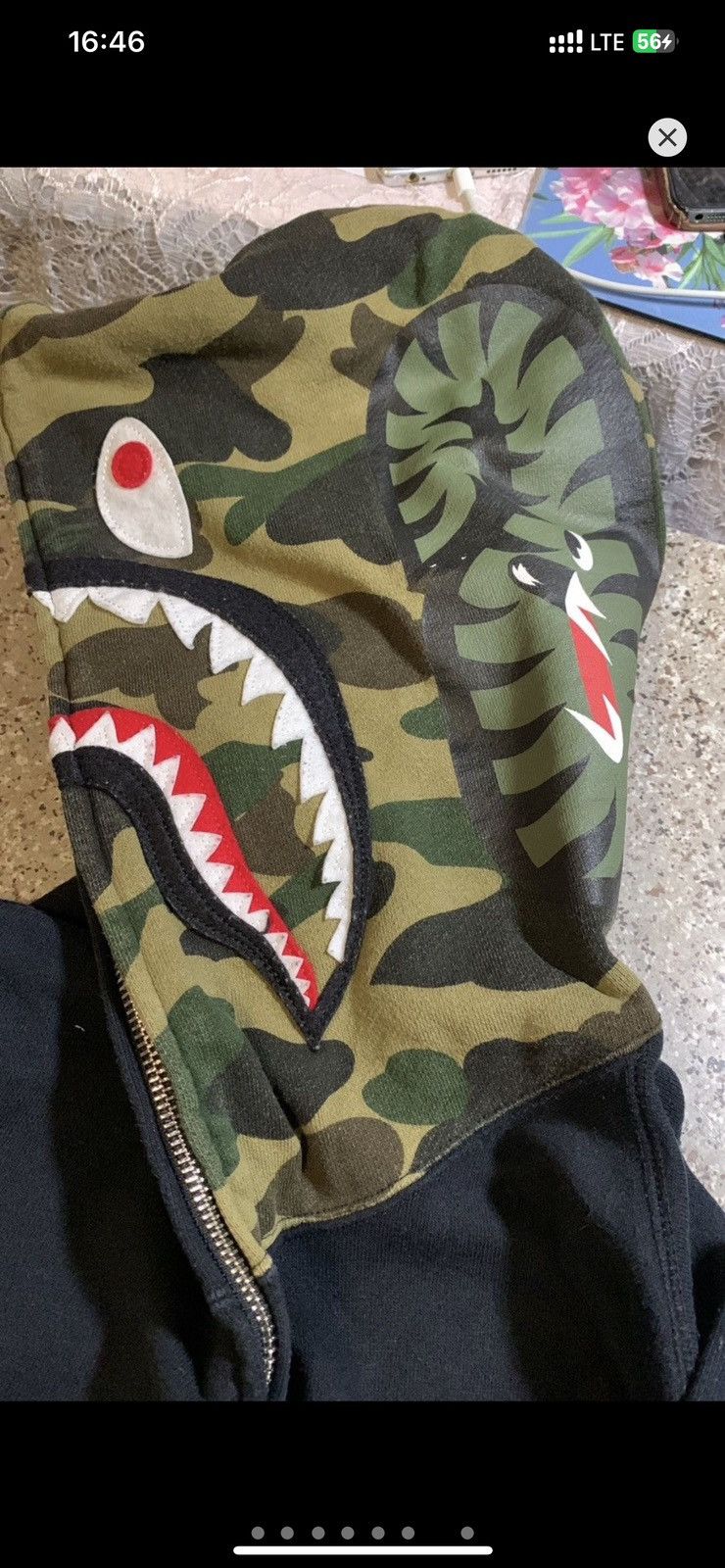 Bape Bape 20th Anniversary HongKong Edition Shark Full Zip Hoodie Size US M / EU 48-50 / 2 - 3 Thumbnail