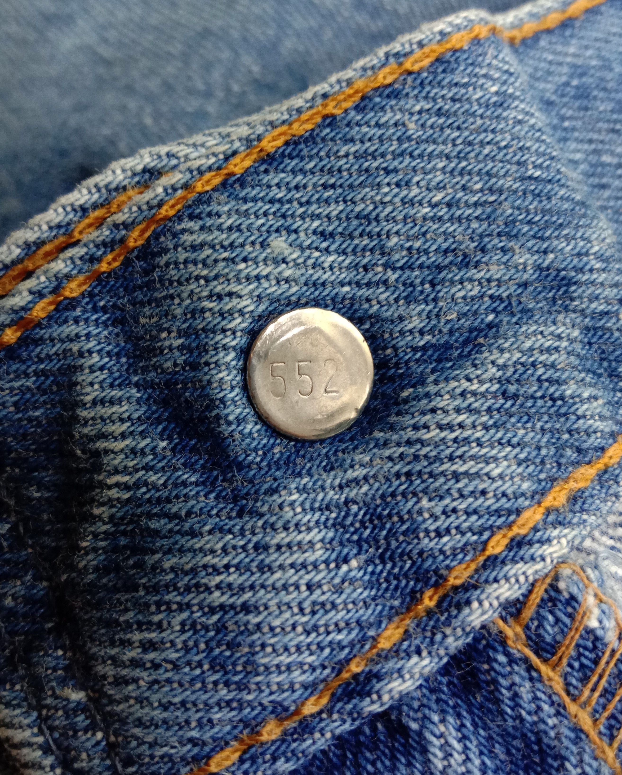 Levi's Vintage Levi's 501 Jeans Blue Wash Buttons Fly Denim Size 29" - 10 Thumbnail