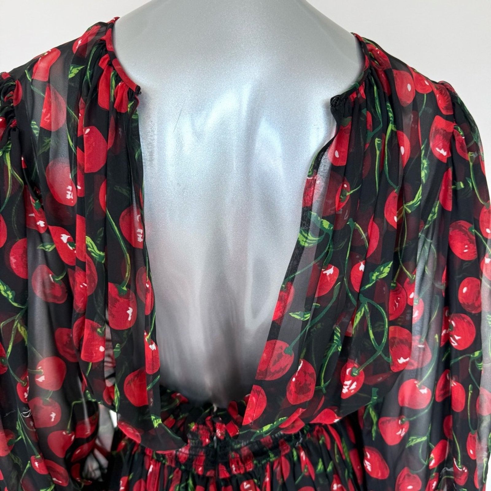 Dolce & Gabbana NEW!! Dolce&Gabbana silk dress size 44IT or 8 US 3560$ Size M / US 6-8 / IT 42-44 - 10 Thumbnail