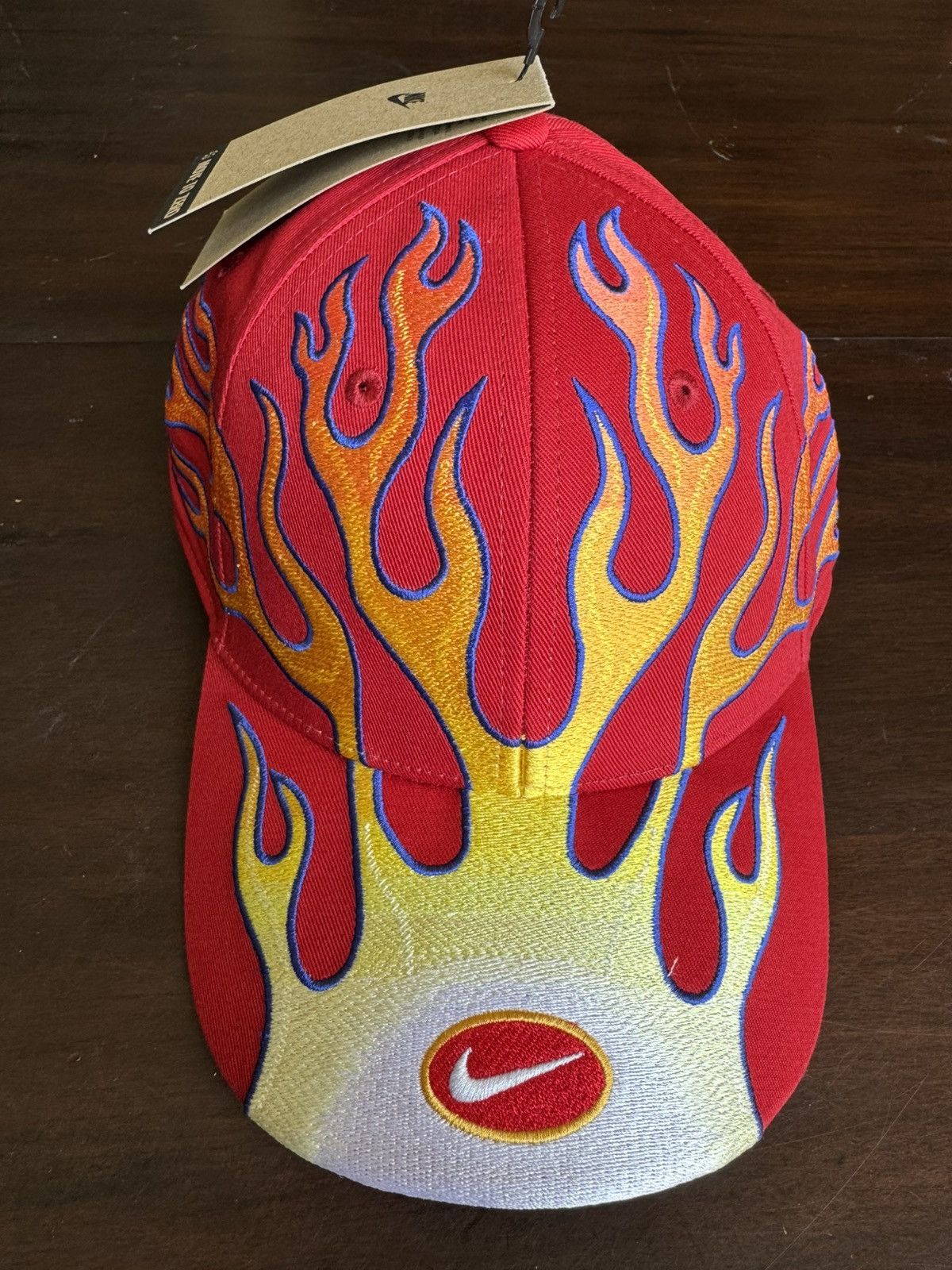 Nike Nike Structured OG Flame Club Cap Red M/L Size ONE SIZE - 2 Thumbnail
