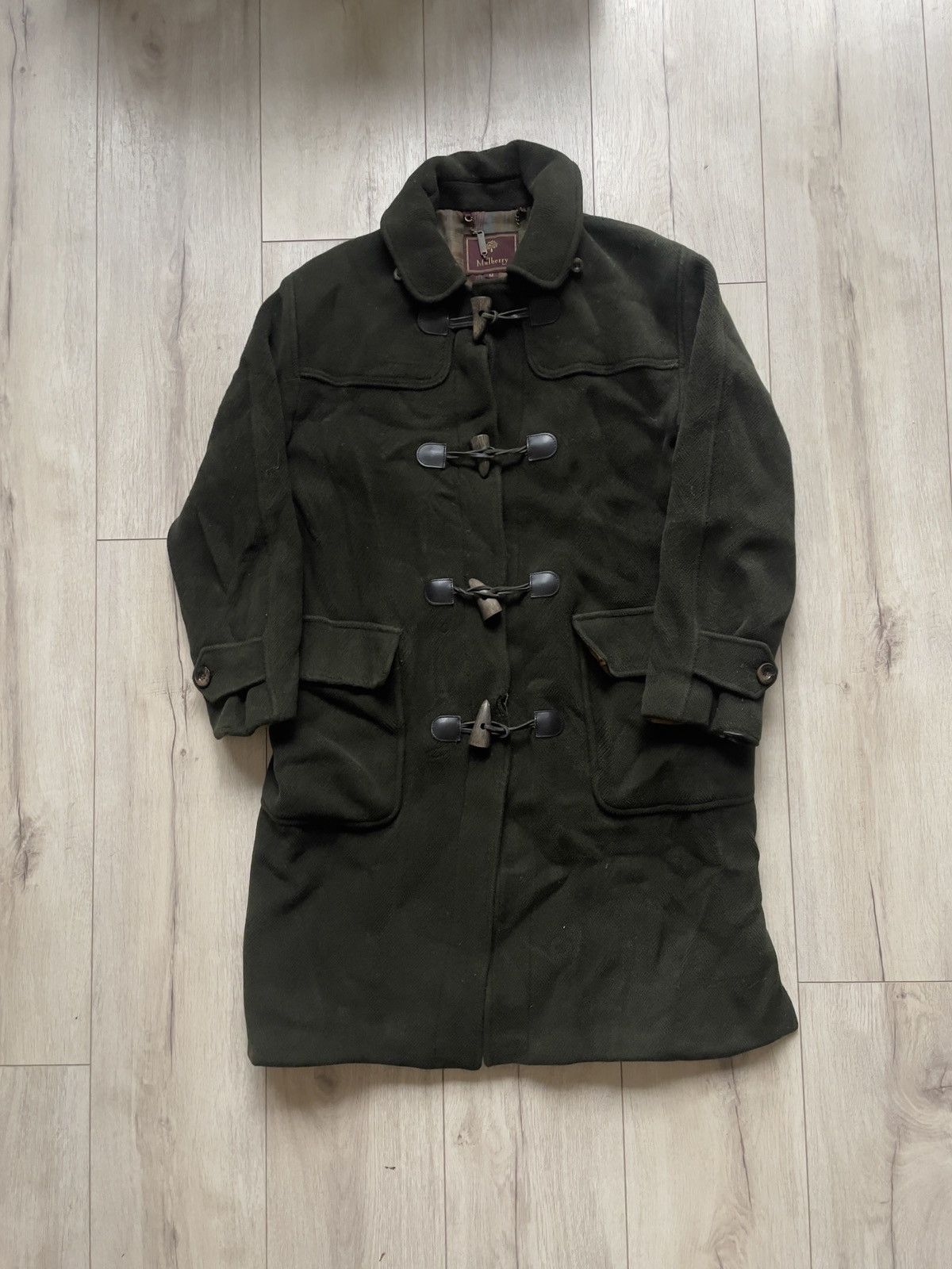 Mulberry Mulberry pure new wool coat vintage retro hype rare designer Size US M / EU 48-50 / 2 - 1 Thumbnail