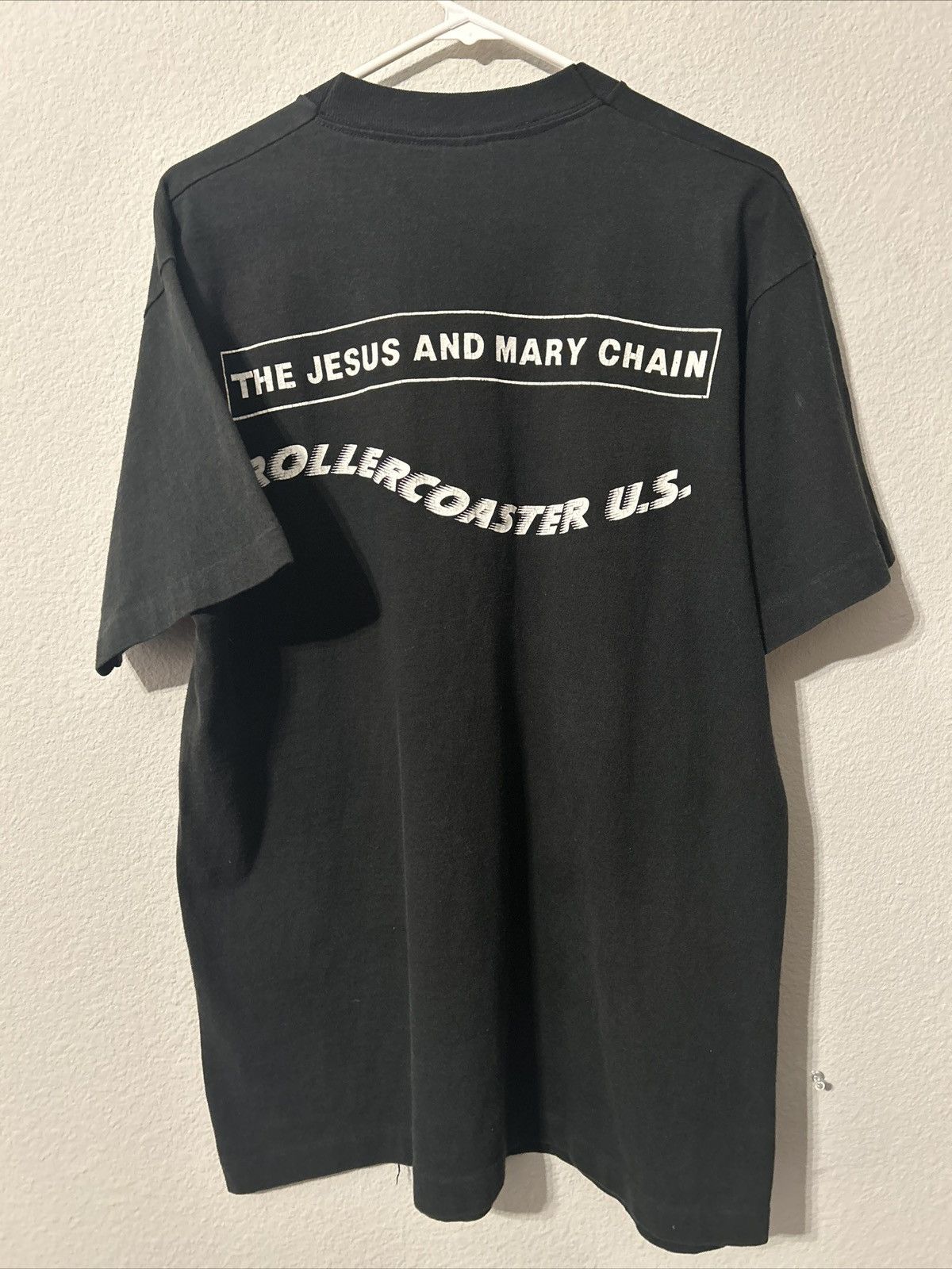 Fruit Of The Loom Vintage 90s Jesus and Mary chain rollercoaster tour tee Size US XL / EU 56 / 4 - 2 Thumbnail