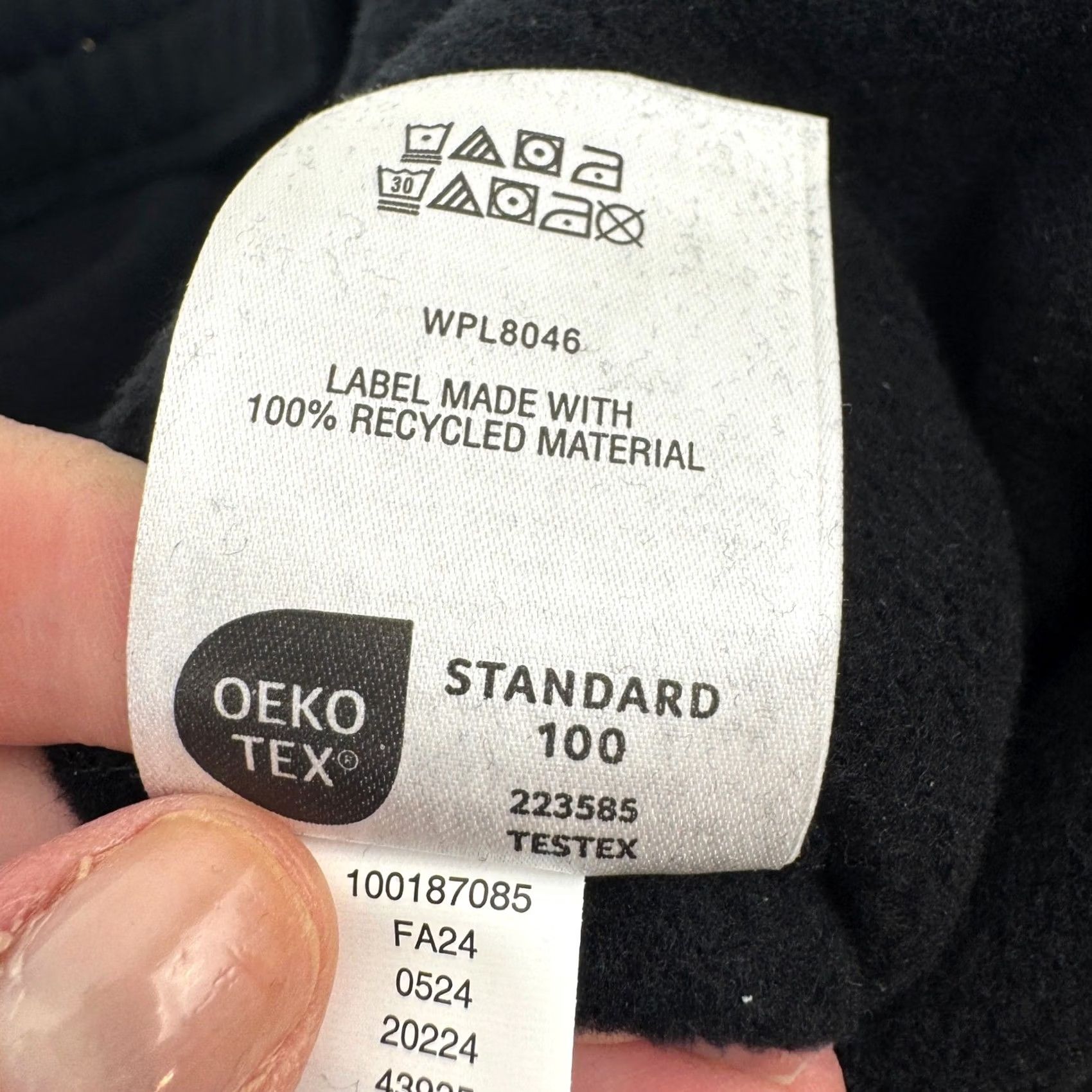 Walls Mode of One Mens Fleece Sweatpants Deep Black XL 100187085MN Size US 36 / EU 52 - 6 Thumbnail