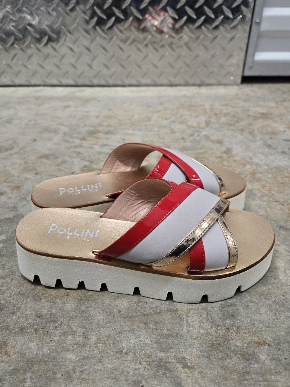 Pollini Pollini Sandals Leather Size US 6 / IT 36 - 4 Thumbnail
