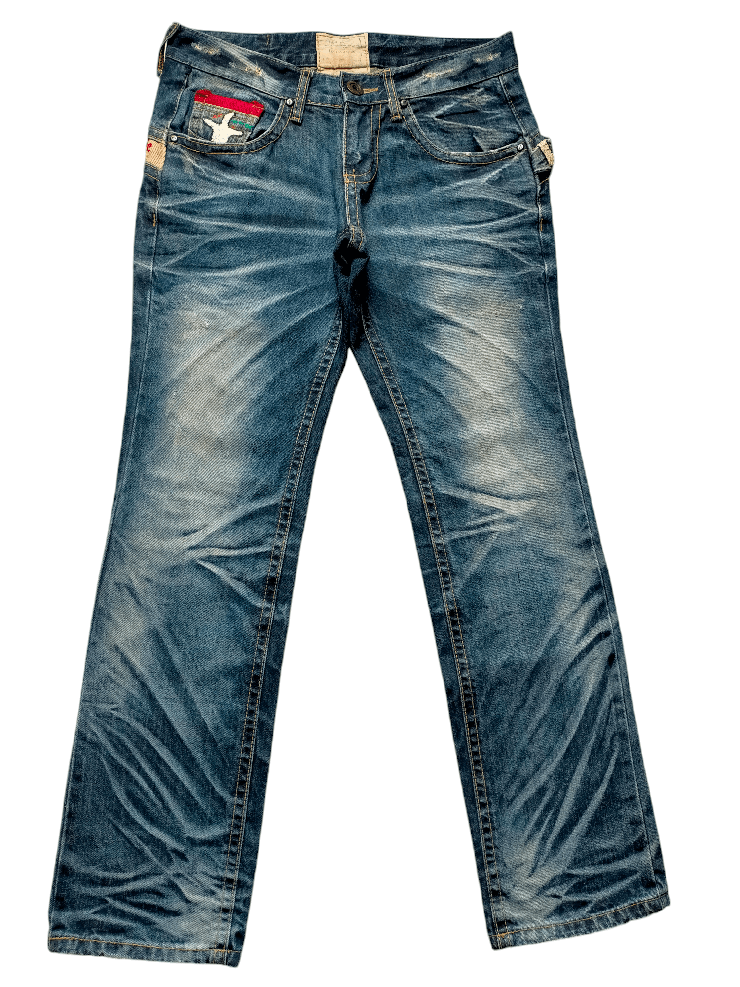 Hysteric Glamour 🔥Rare Yoshitomo Nara Lolita Jeans Size US 32 / EU 48 - 2 Thumbnail