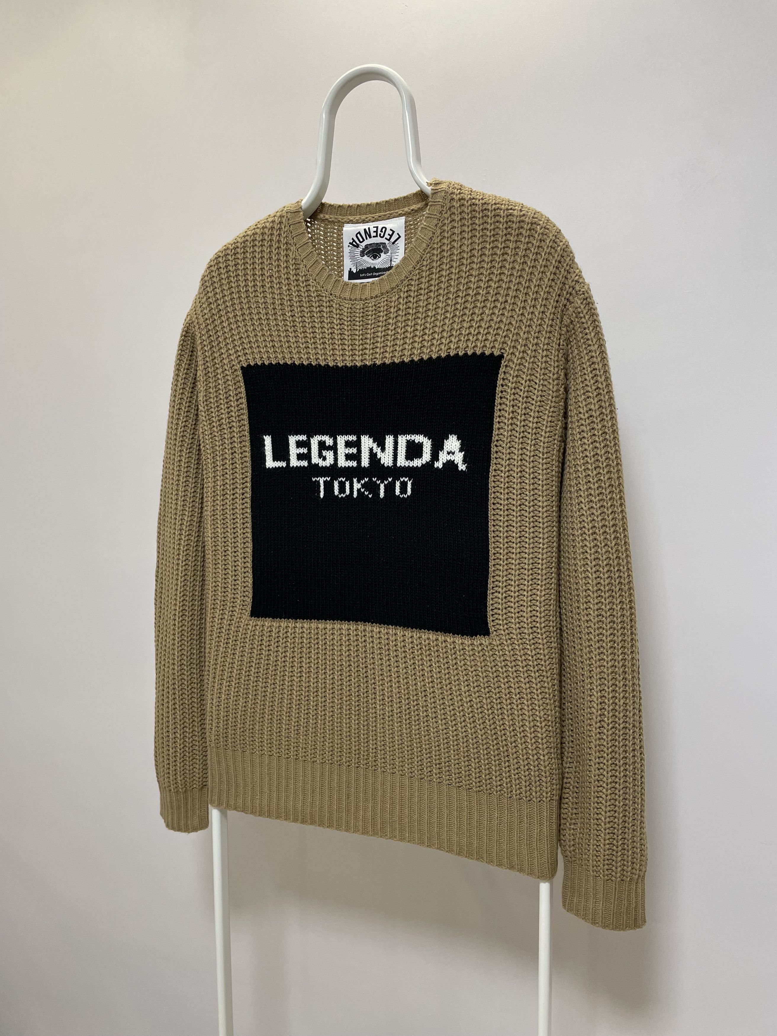 Japanese Brand LEGENDA Tokyo Sweater Knit Sweatshirt Japan Rare Size US L / EU 52-54 / 3 - 4 Thumbnail