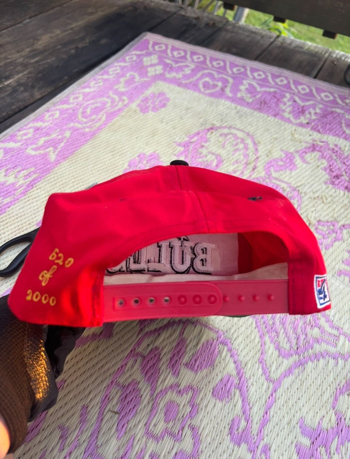 NBA Vtg Chicago Bulls The Game Limited Edition 90’s Snapback Size ONE SIZE - 5 Thumbnail