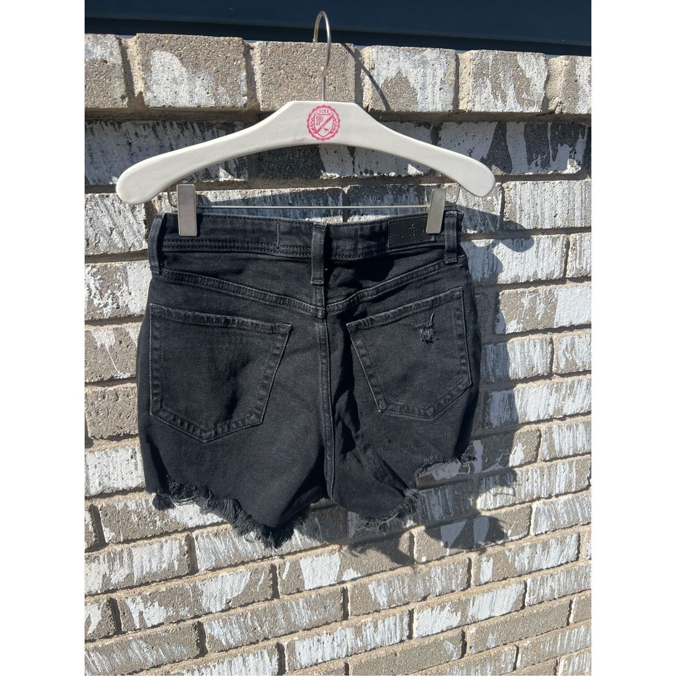Hollister Hollister Black Curvy Ultra High-Rise Mom Short 3” Shorts Wo Size 25" / US 0 / IT 36 - 5 Thumbnail