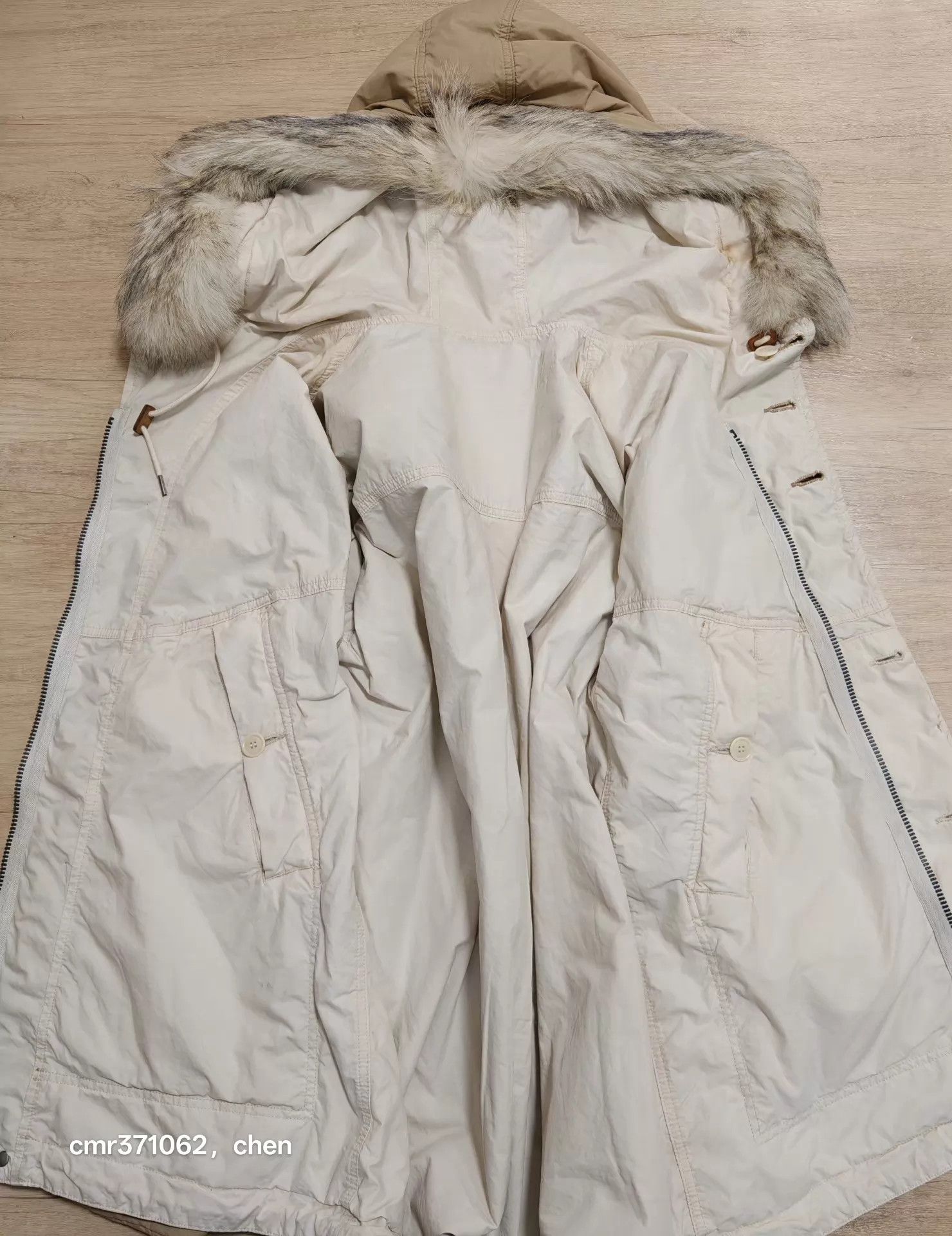 Visvim VISVIM GLACIER POINT PARKA Beige S2 Used Mud-Dyed Size US M / EU 48-50 / 2 - 5 Thumbnail